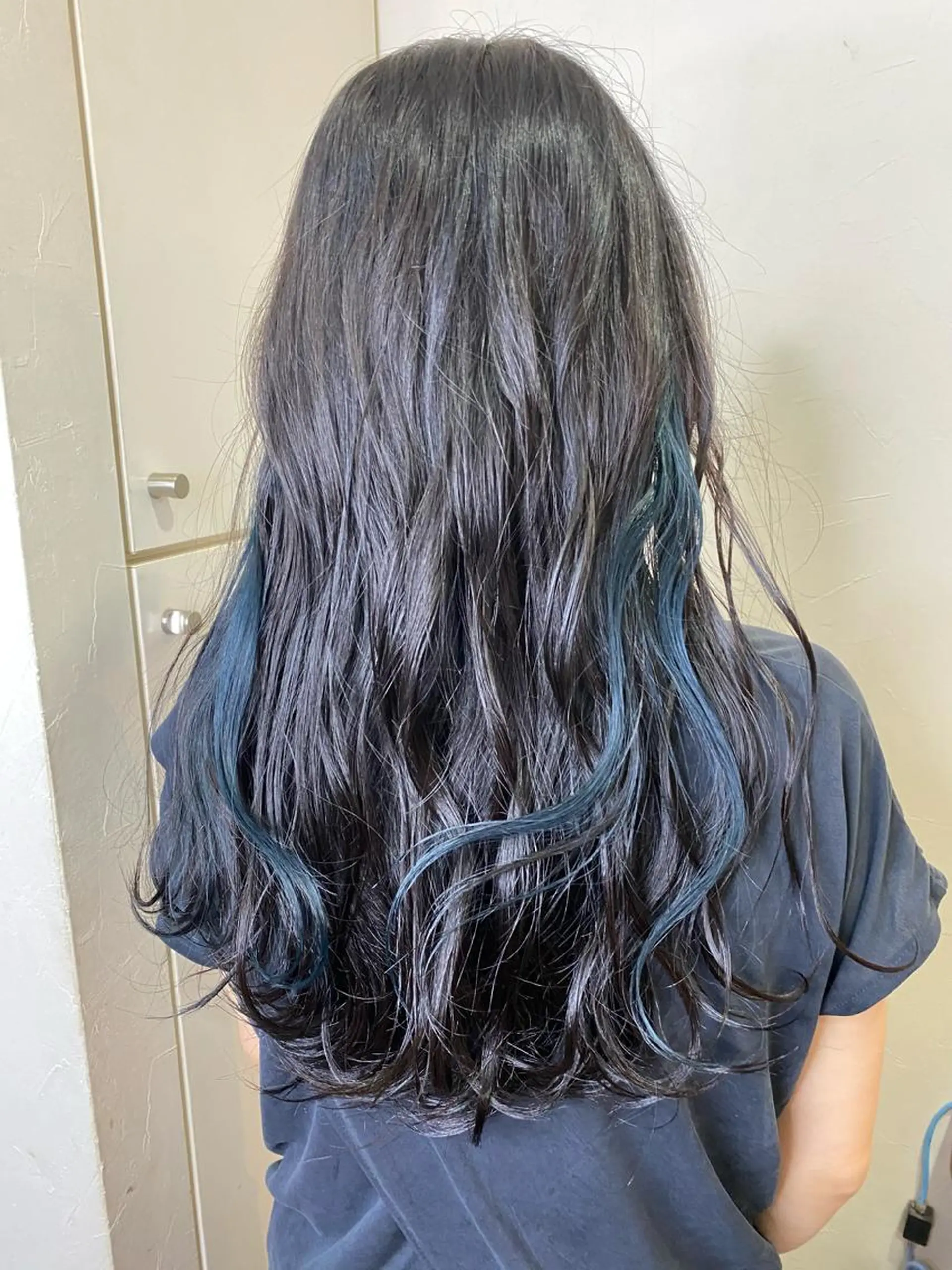 カラー ブルーカラー インナーカラー 梅田中崎町髪質改善 /オキヒロト/エコルのヘアスタイル