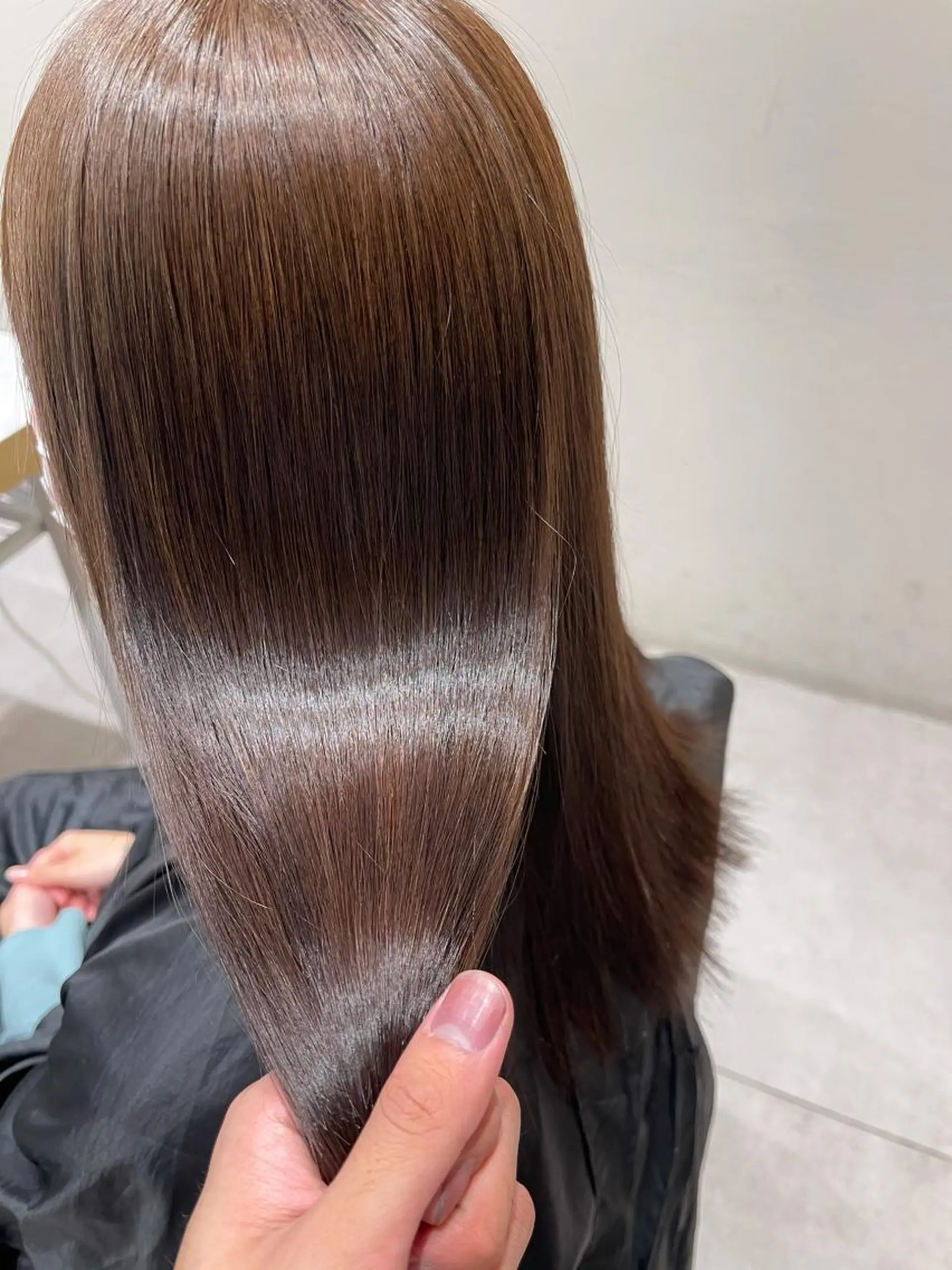セミロング カラー カット 縮毛矯正 トリートメント ヘアセット レイヤーカット/ボブ /縮毛矯正✨大輝のヘアスタイル