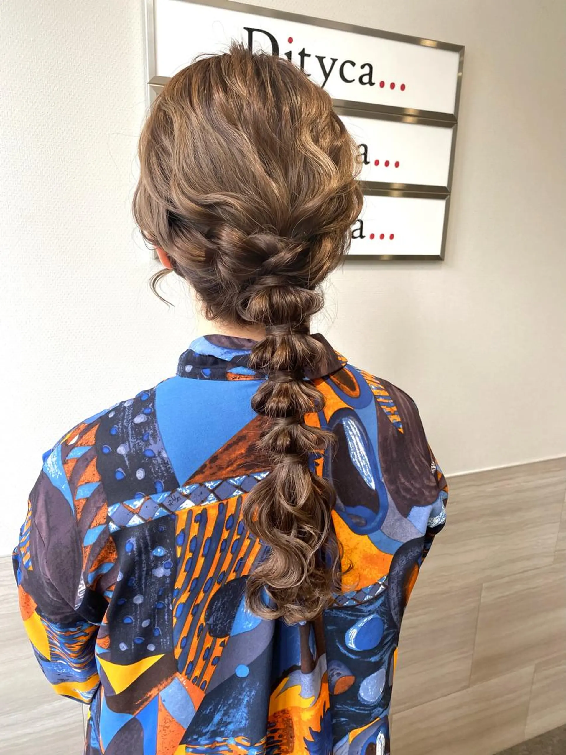 ロング ヘアアレンジ 喜多良 綾花のマツエク・マツパデザイン