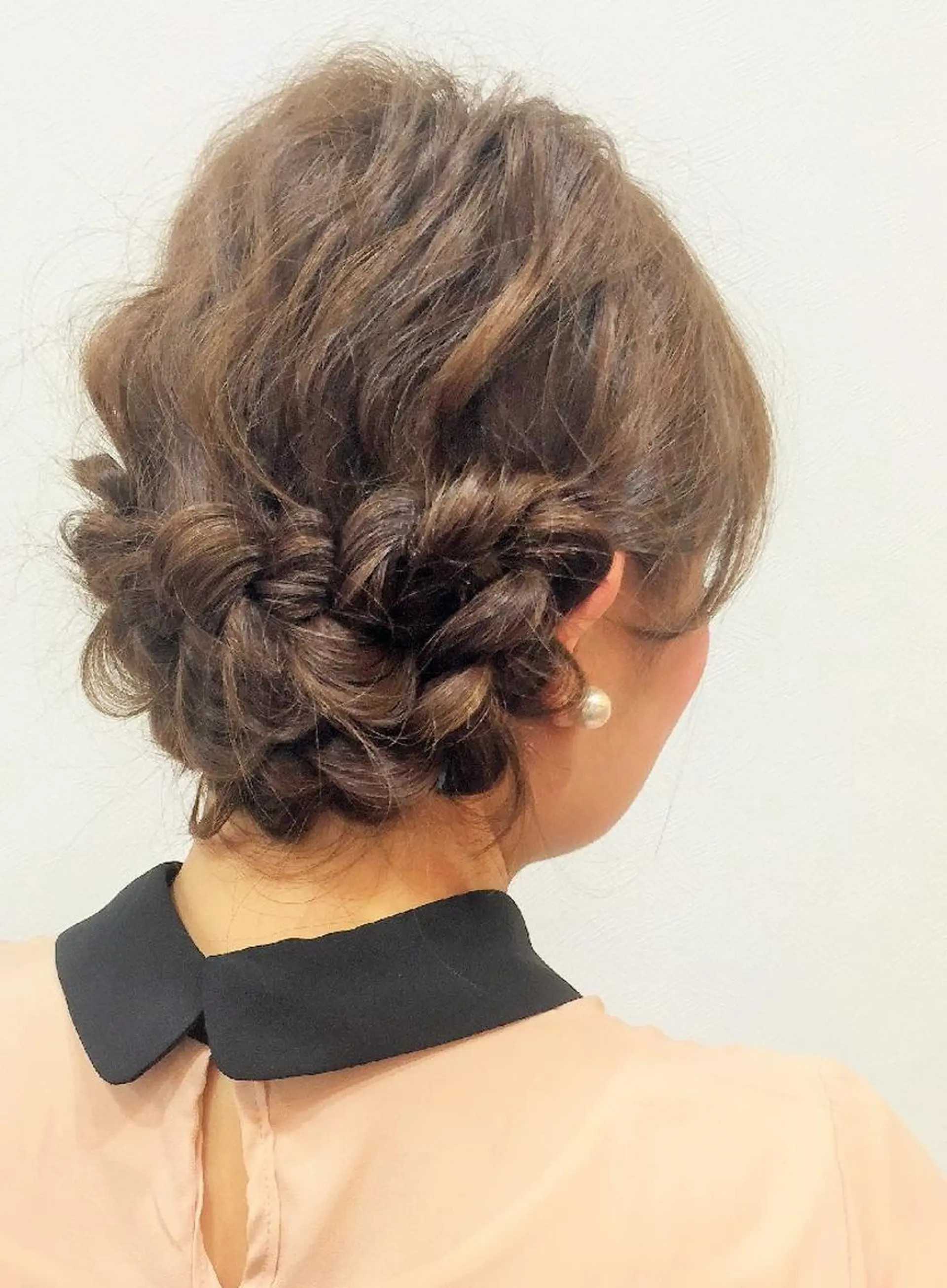 ミディアム ヘアアレンジ 本間 裕史　のヘアスタイル