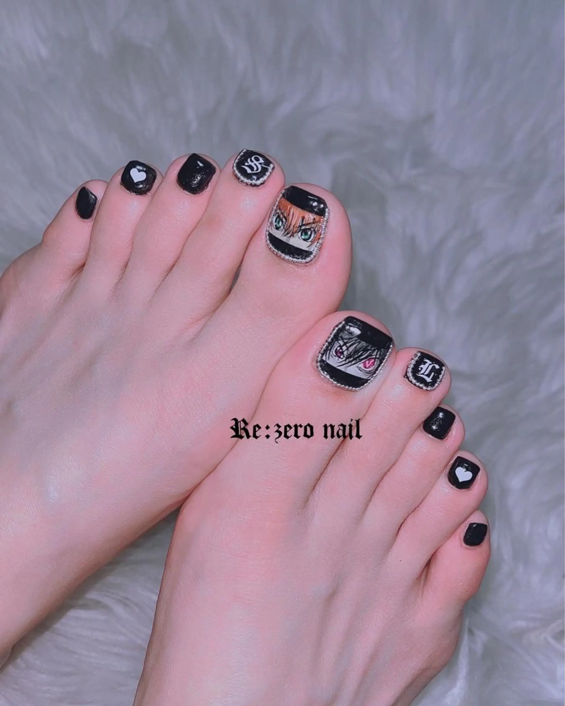 ネイル フットネイル Re:∅ nail /HIRAMOTOのネイルデザイン