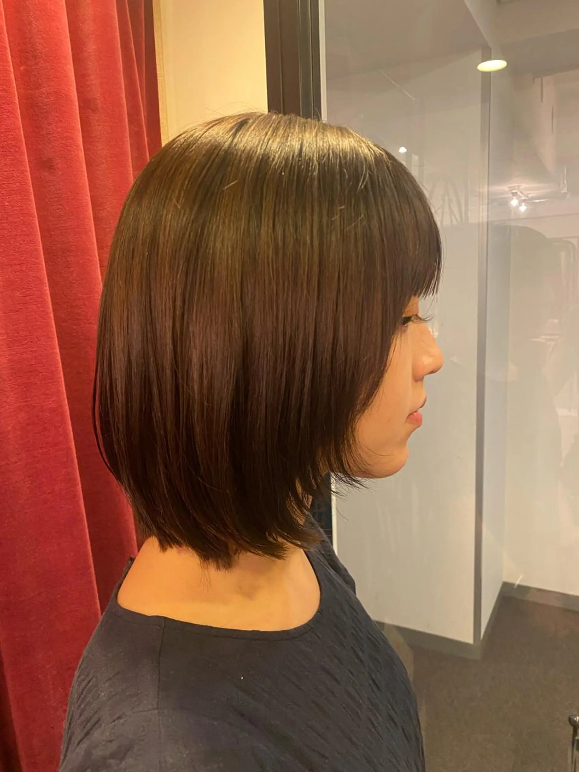 ショート ボブレイヤー ボブ レイヤーカット SAKI サキのヘアスタイル
