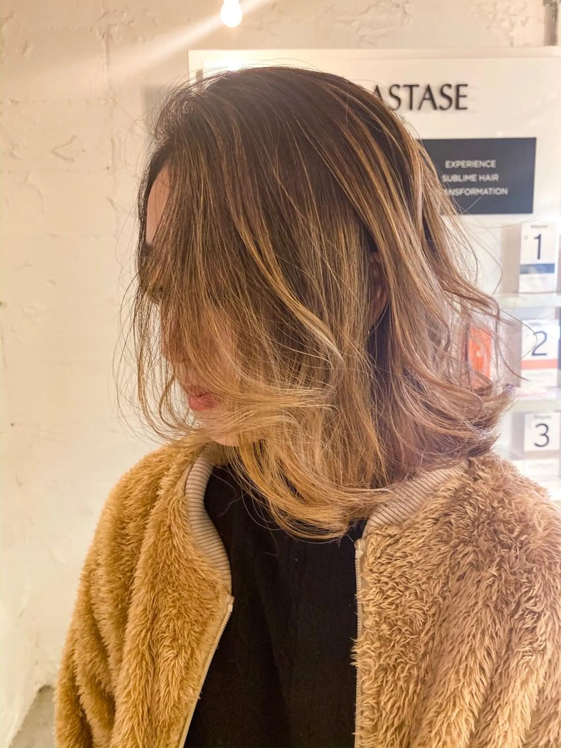 セミロング カラー welring hair salonのヘアスタイル