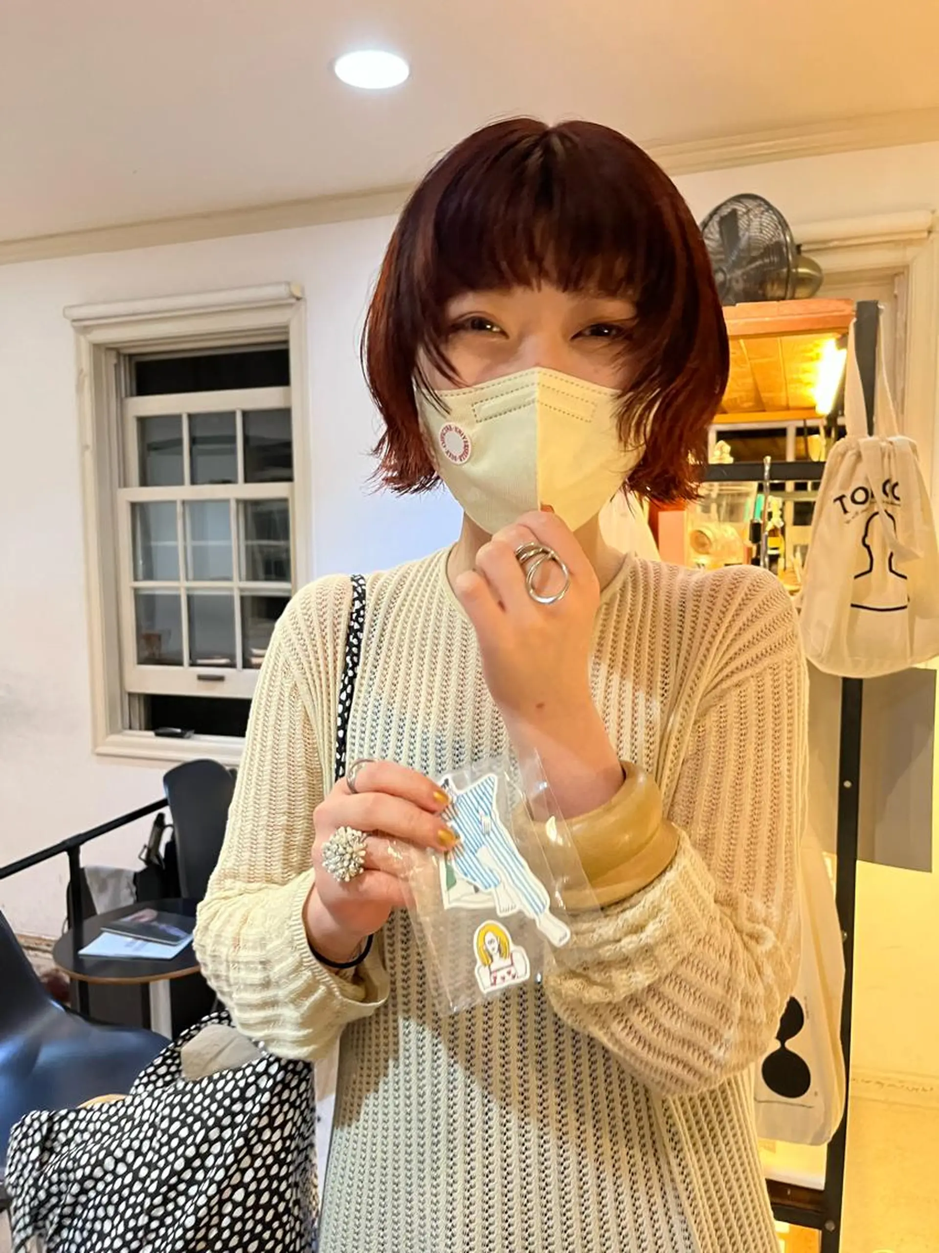 ショート カラー eri kinjoのヘアスタイル