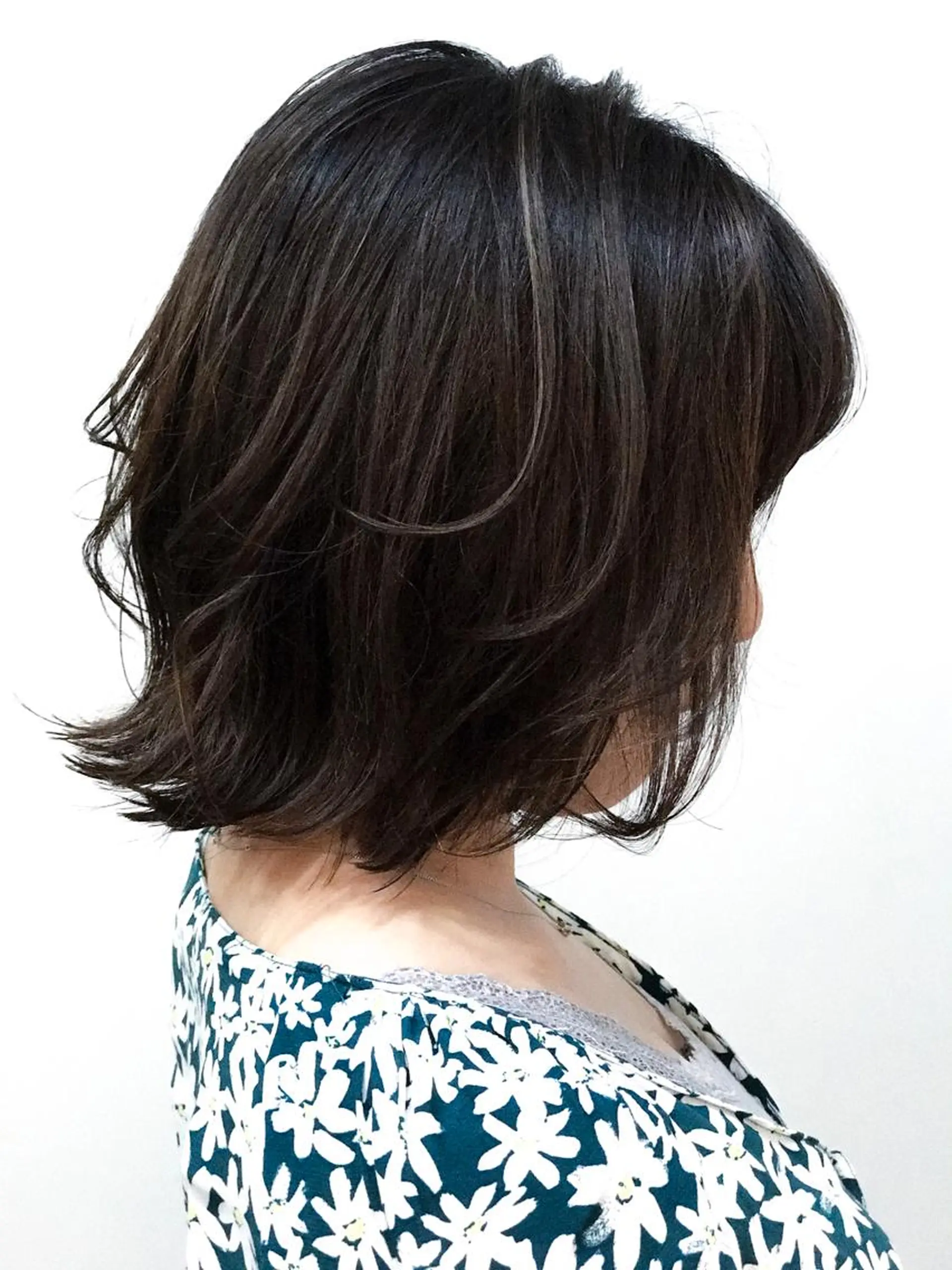 ミディアム ハイライト カット 縮毛矯正 トリートメント 韓国ヘア×髪質改善 ⭐️谷遼平⭐️のヘアスタイル