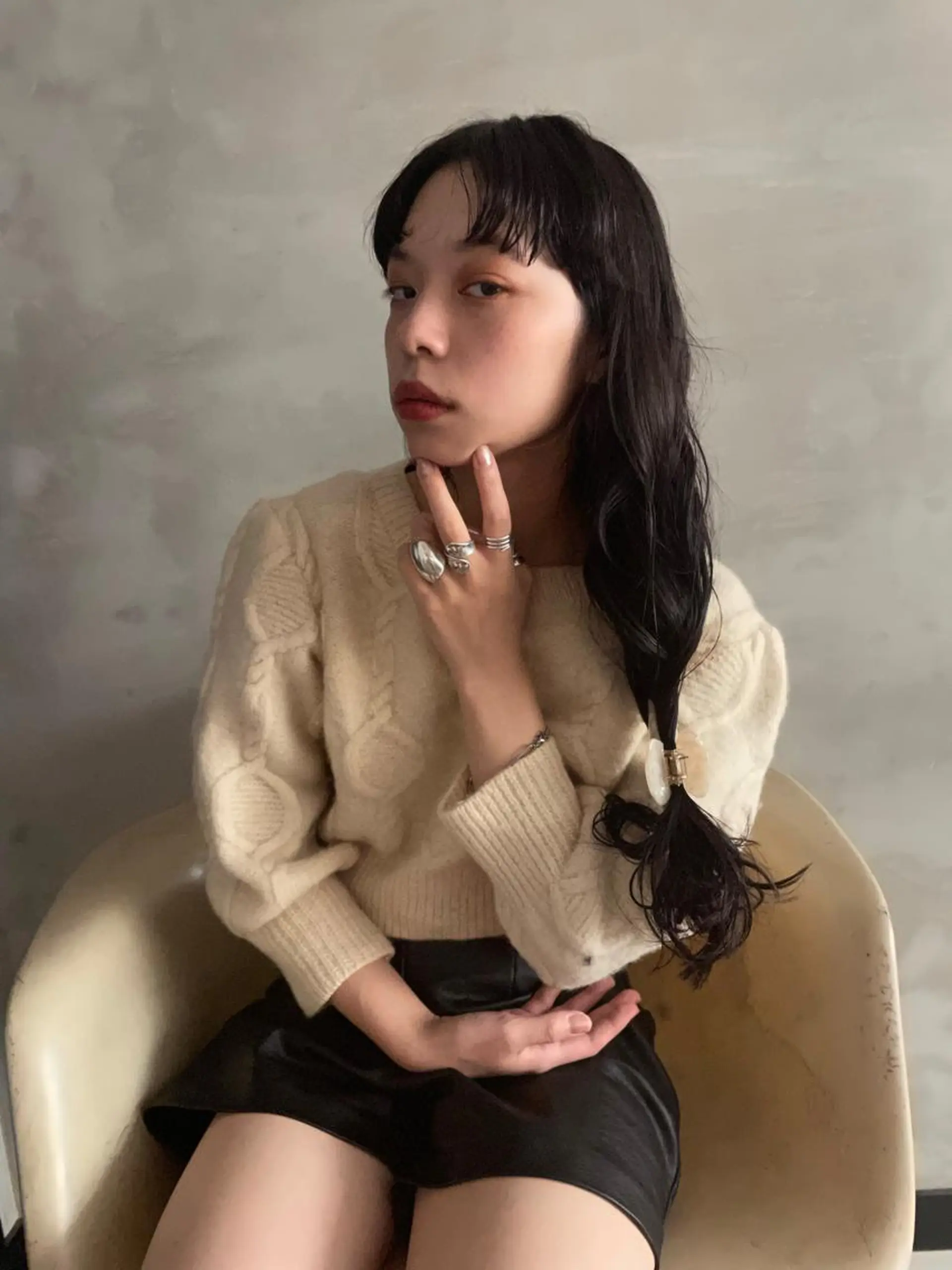 ロング ヘアアレンジ 大人girly🛋️ 🤍yukakoのヘアスタイル