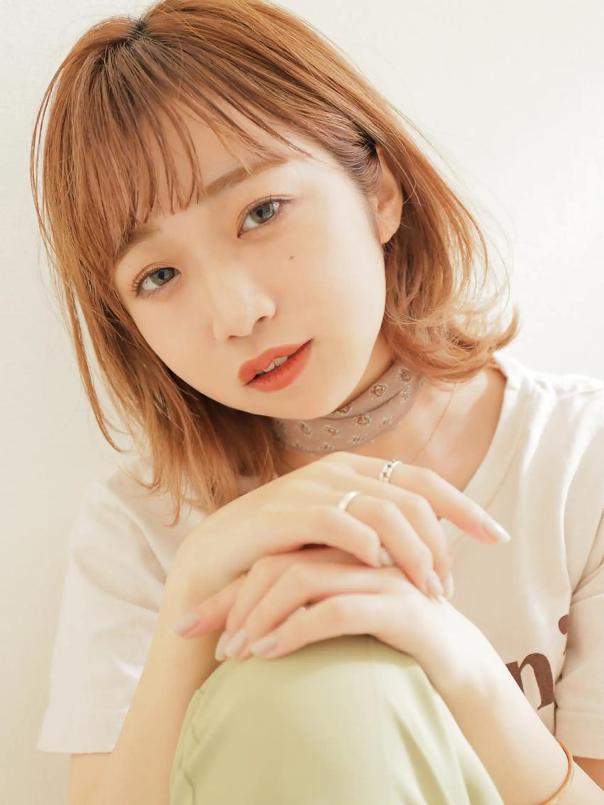 ミディアム 髪質改善&透明感 ⭐️高本裕基のヘアスタイル