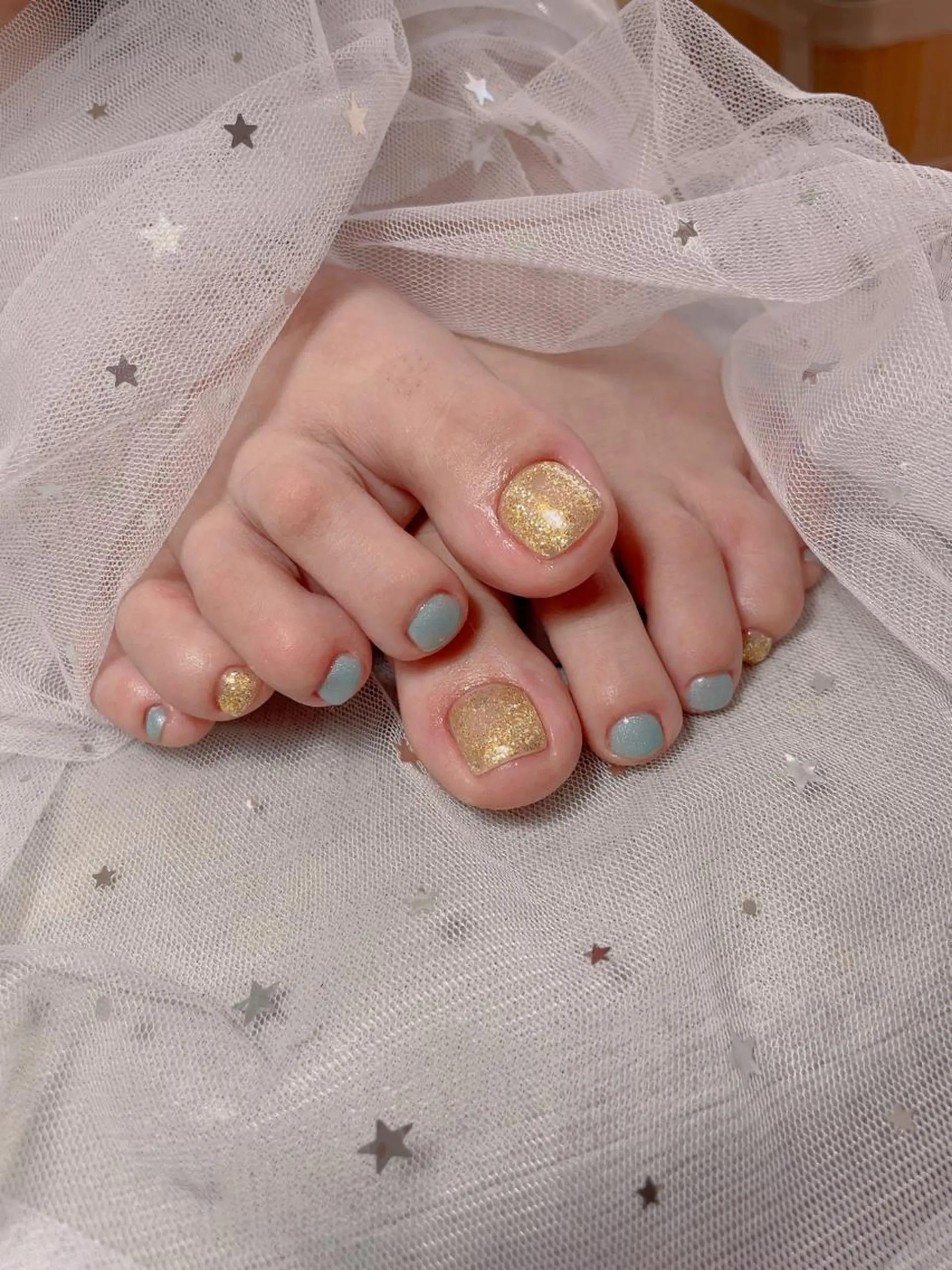 ネイル フットネイル 南野 由希のネイルデザイン