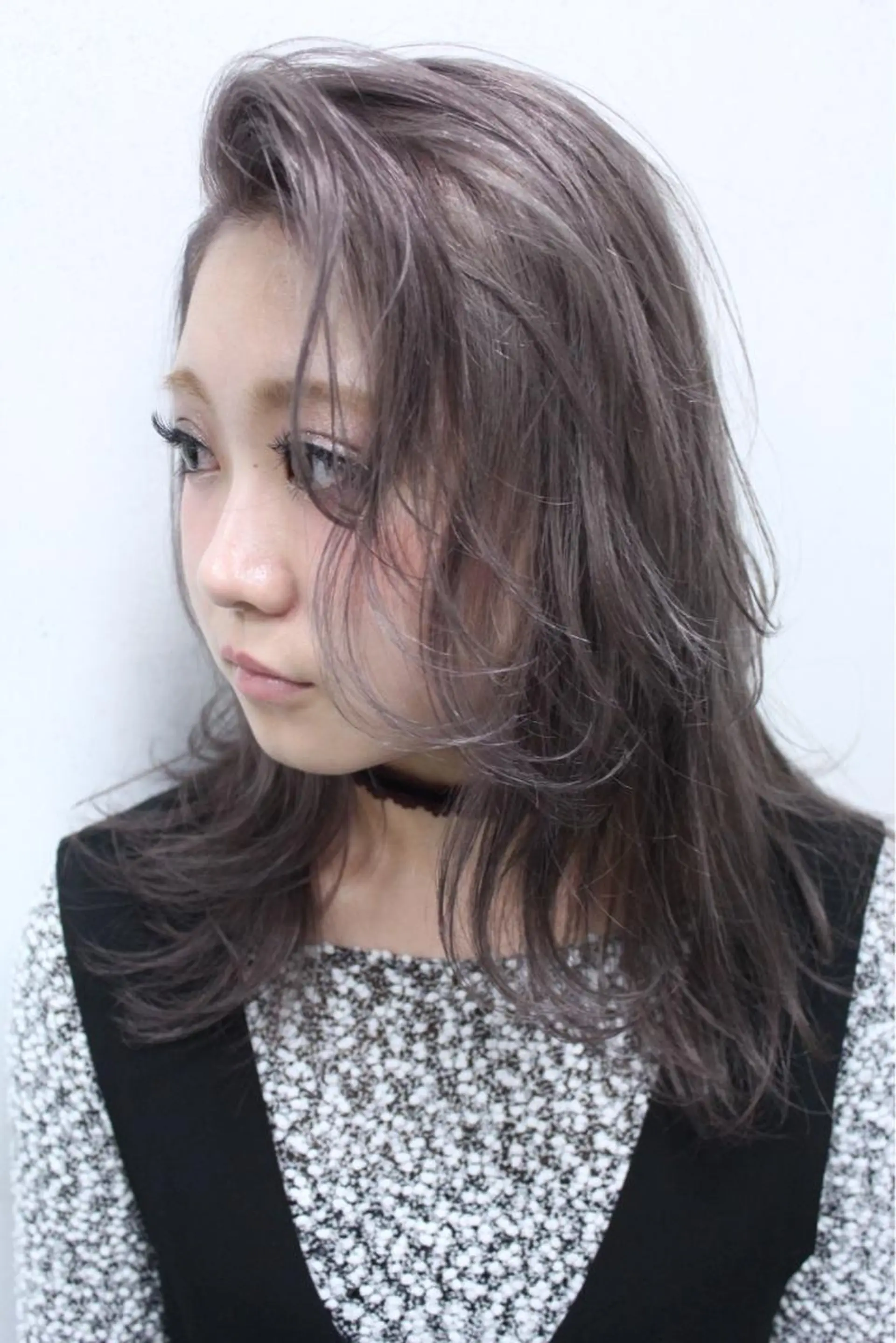 ミディアム カラー ヘアアレンジ エクステの神様 ▫️原島ユウヤ▫️のヘアスタイル