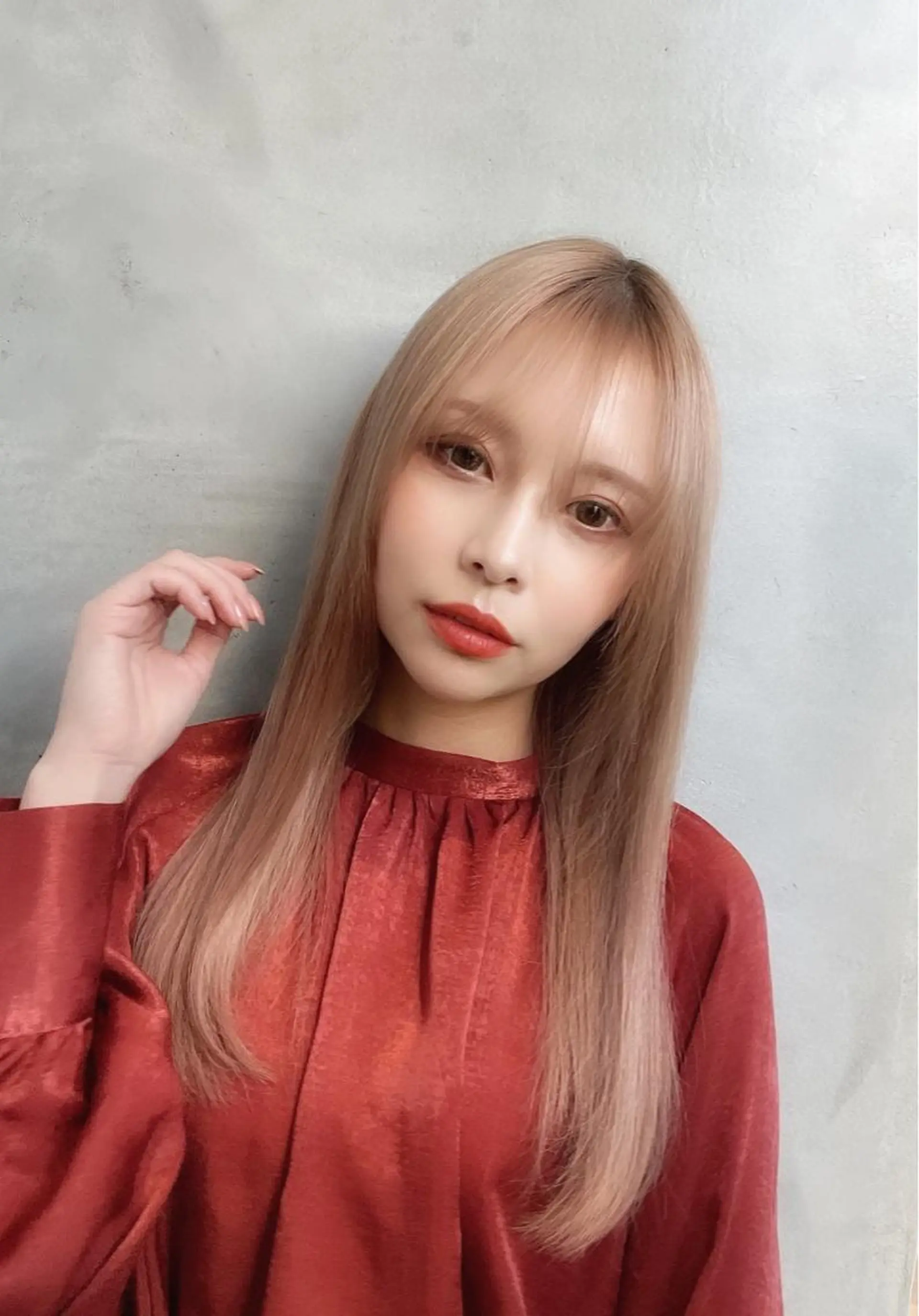 ロング カラー アクアカラー ベージュカラー ブリーチ ケアブリーチ 透明感カラー ヘアカラー トリートメント ♦️髪質改善♦️ 【CHERIM】福島のヘアスタイル