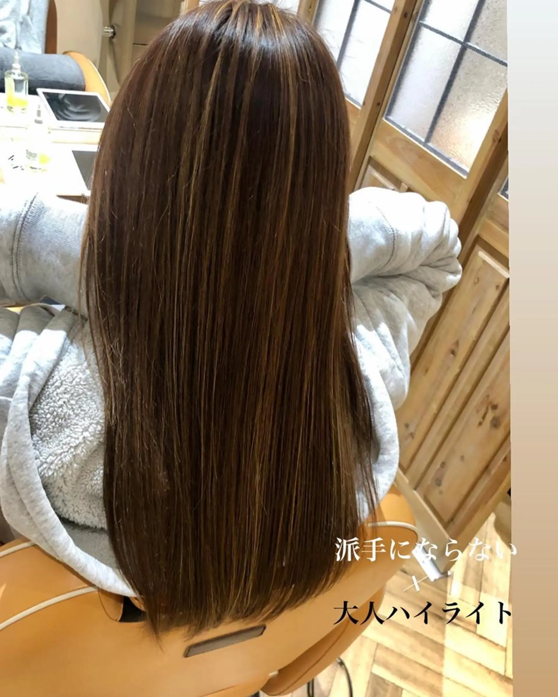 ミディアム カラー ハイライトカラー 外国人風カラー ハイライト 【大人髪】men's パーマ/潤艶髪のヘアスタイル