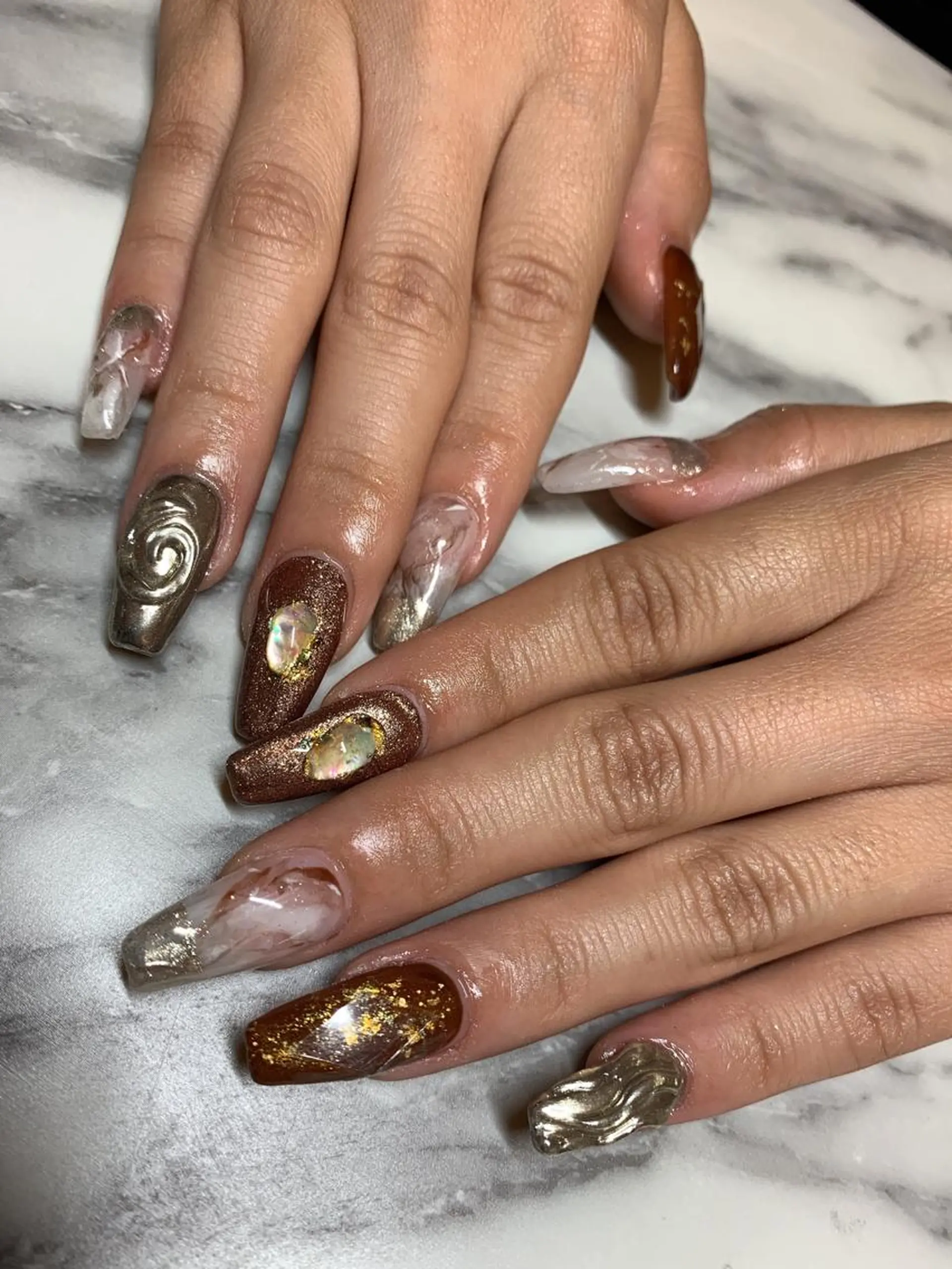 ネイル ニュアンスネイル Nail &Beauty Salon ☆Kirari☆所属・ビューティサロン ☆Kirari☆のネイルデザイン