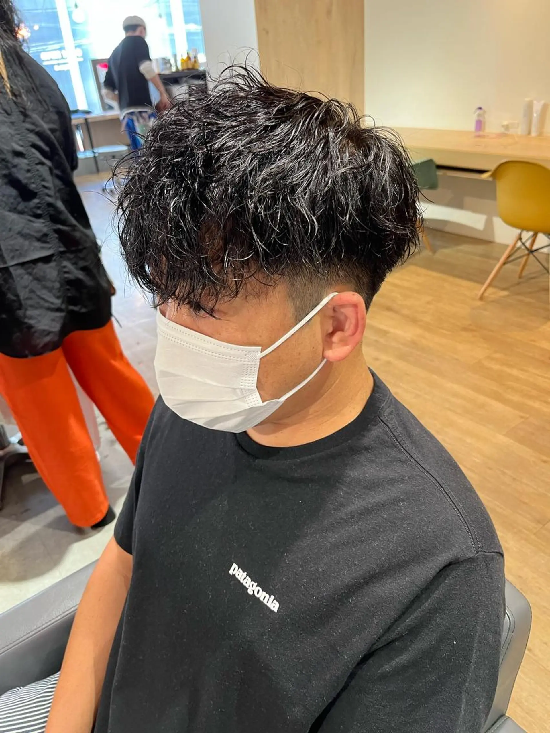 ショート パーマ メンズ SCENEbyRAD helmのヘアスタイル