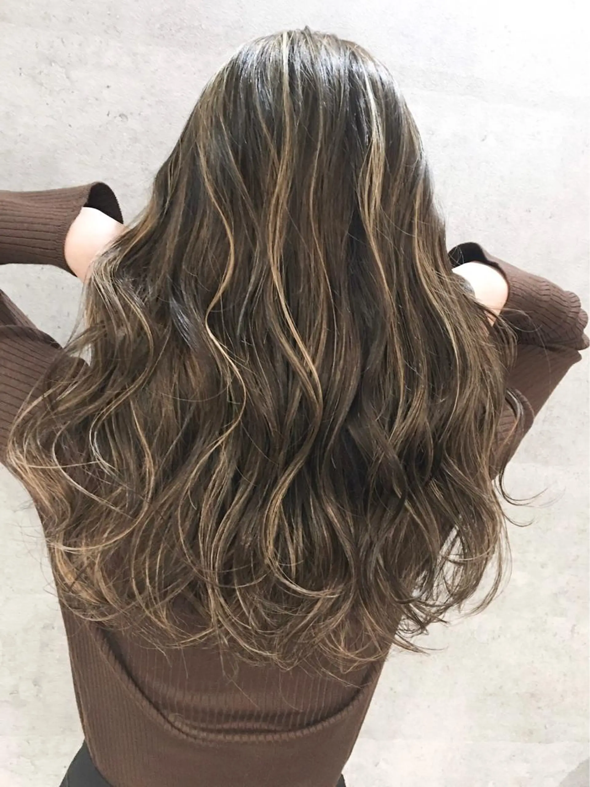 セミロング ヘアカラー トリートメント KYOKO 【Bear】のヘアスタイル