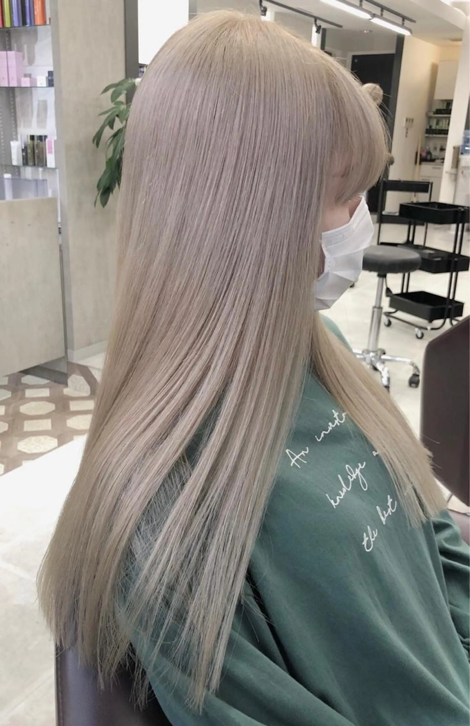 ロング カラー ヘアカラー トリートメント GiseL天神カラー 髪質改善/ブリーチのヘアスタイル