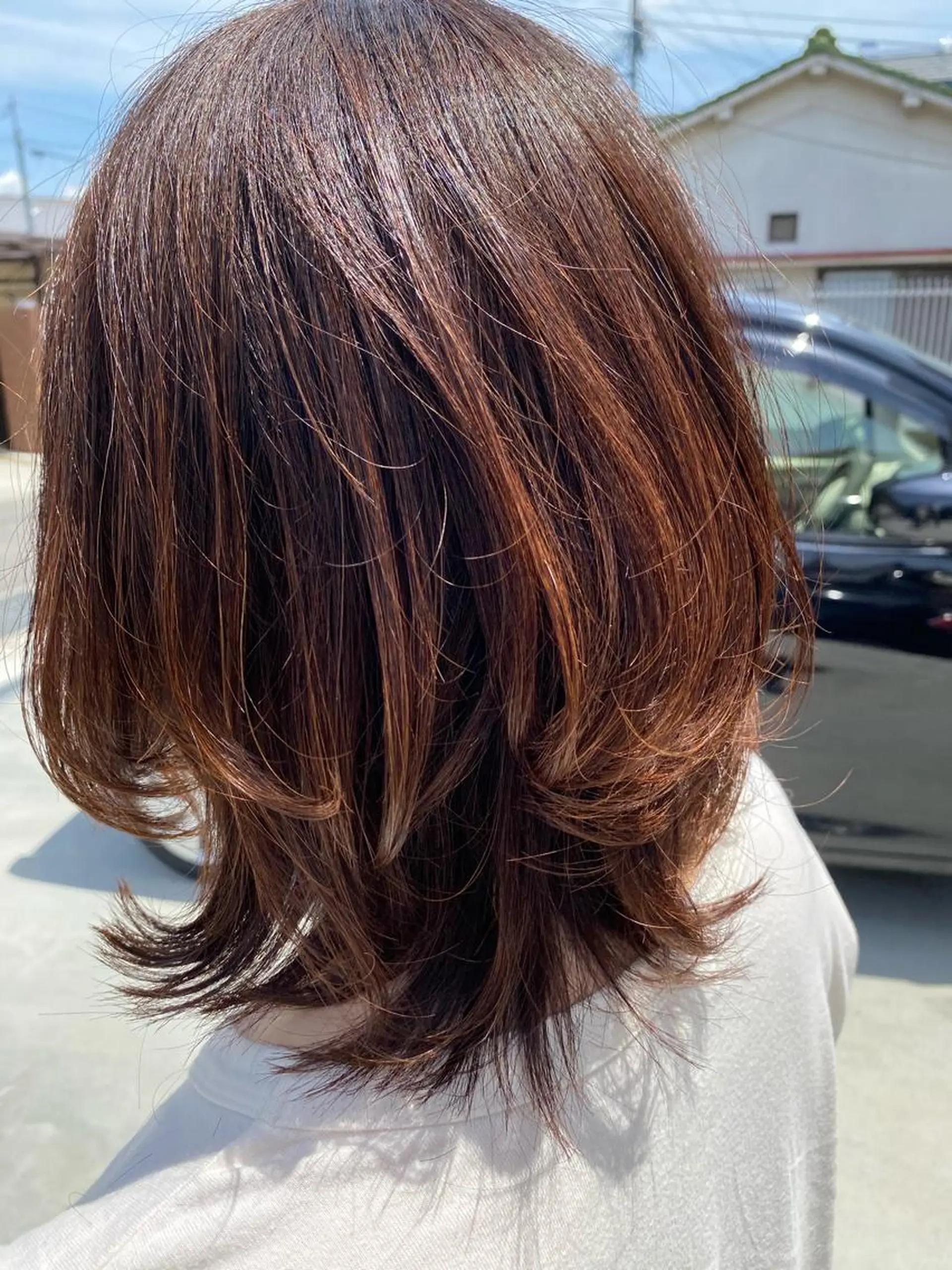 カラー noppo所属・NOPPO 和泉市 美容室/奥村 飛鳥のヘアスタイル