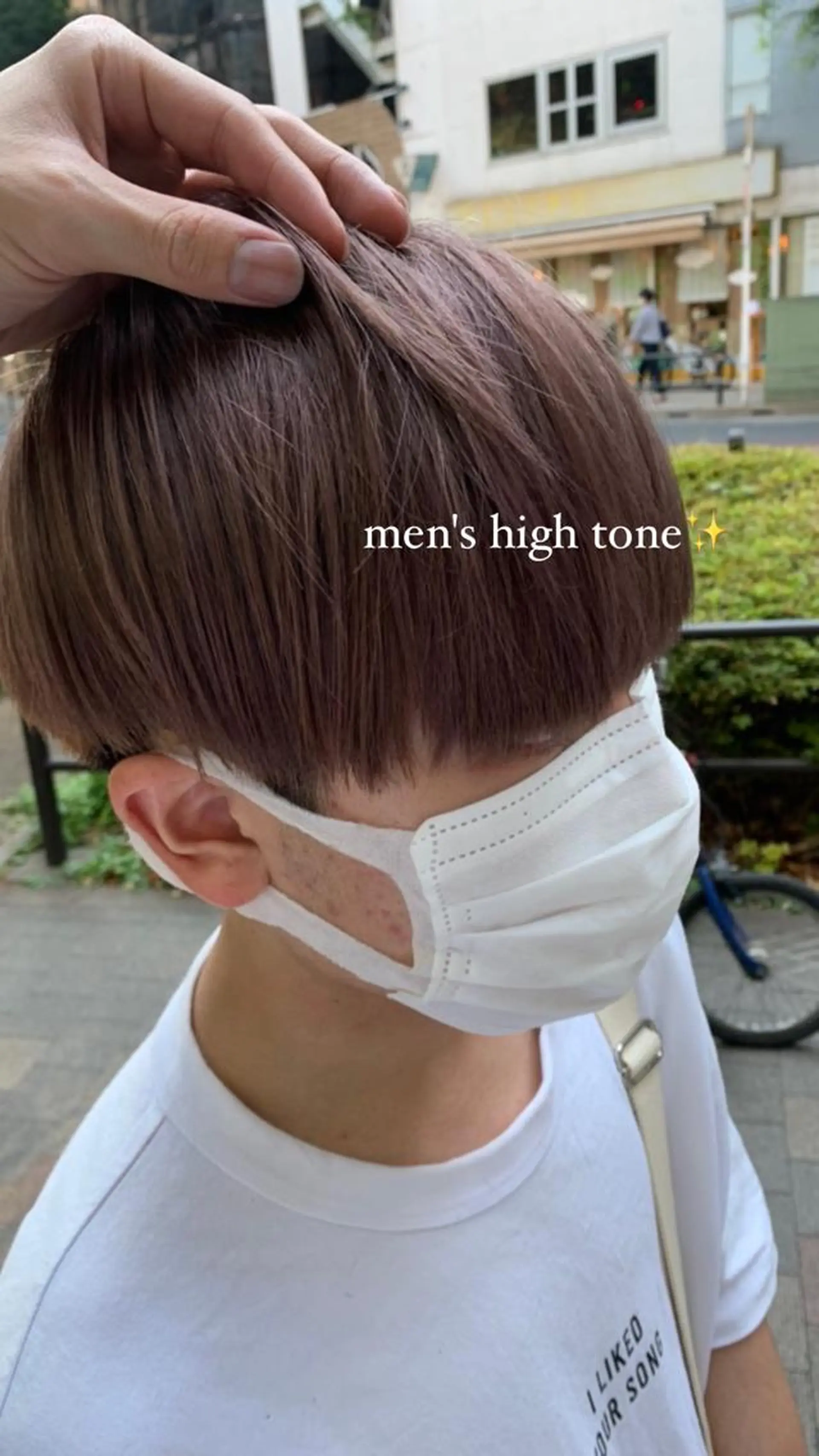 カラー メンズ 海外girl🤎 透明感ベージュmaoのヘアスタイル