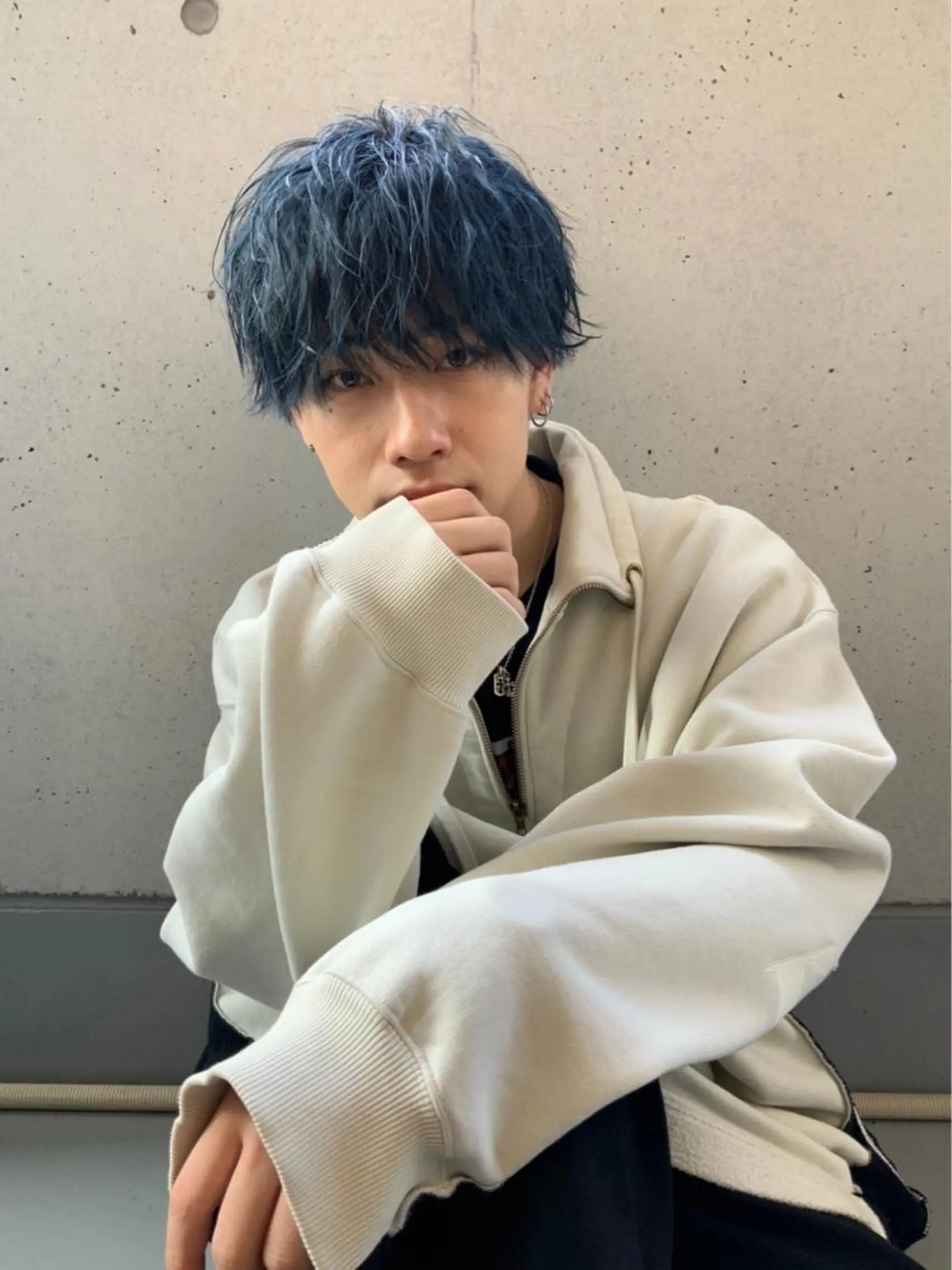 カラー メンズ カット ヘアカラー メンズ特化 【かな】のヘアスタイル