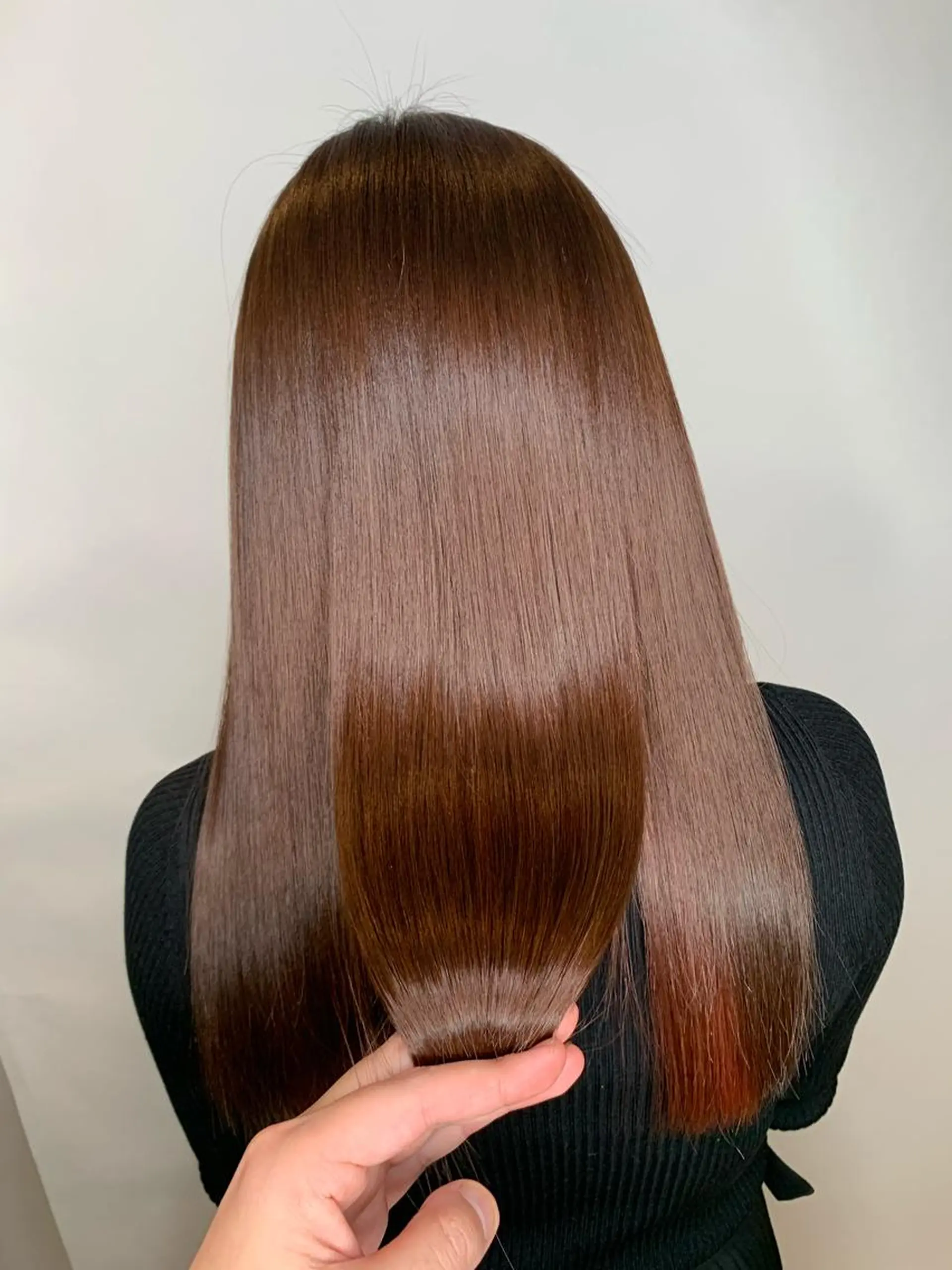 ロング カラー Lee 甲子園のヘアスタイル