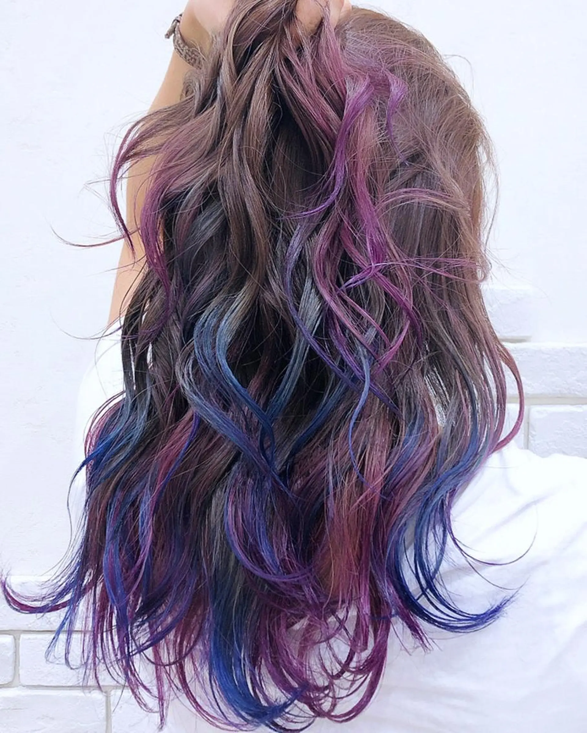 ロング 太白区/白髪ぼかし ハイライト/千葉達人のヘアスタイル