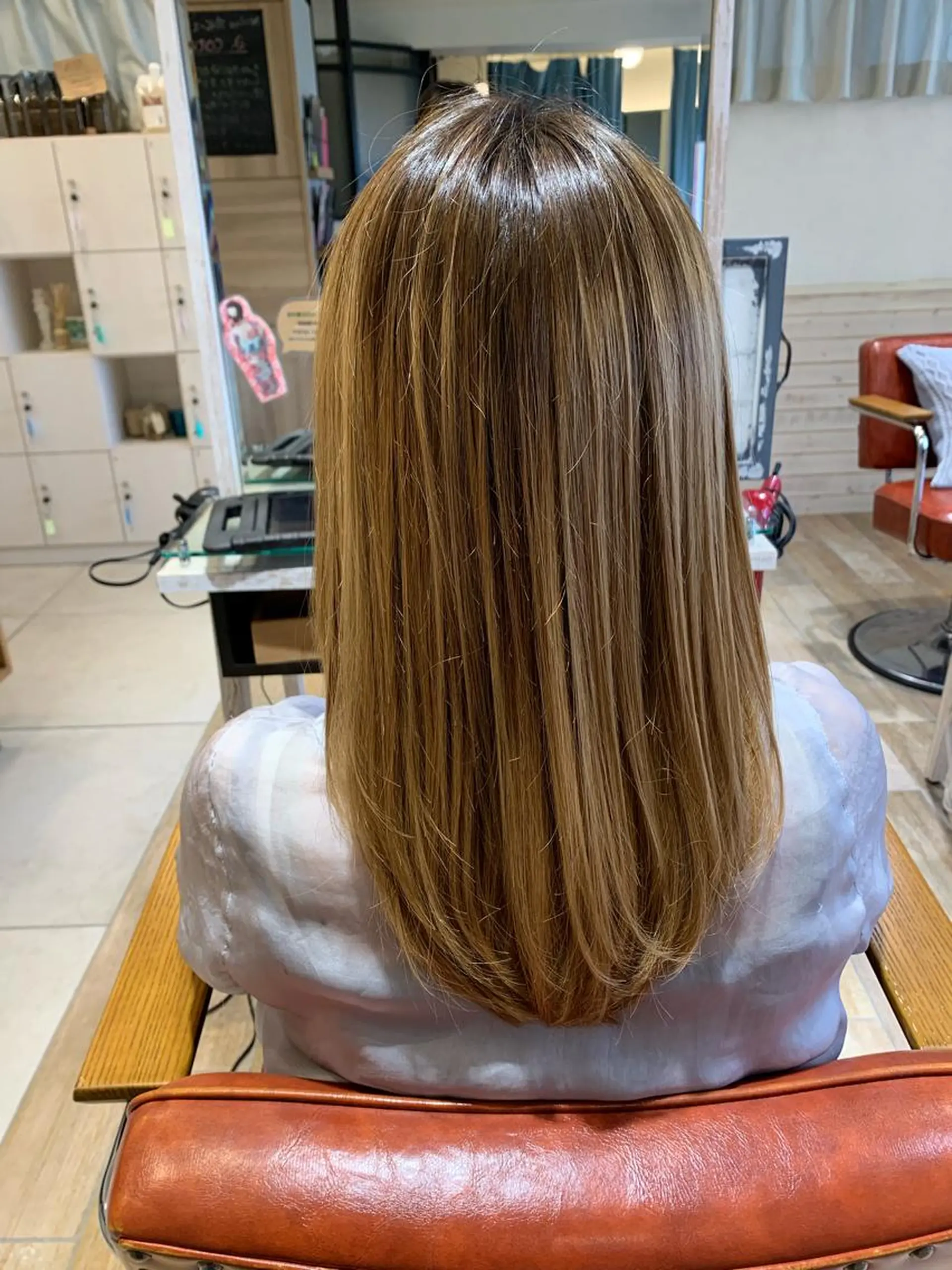 セミロング 【店長】 草間大輔のヘアスタイル