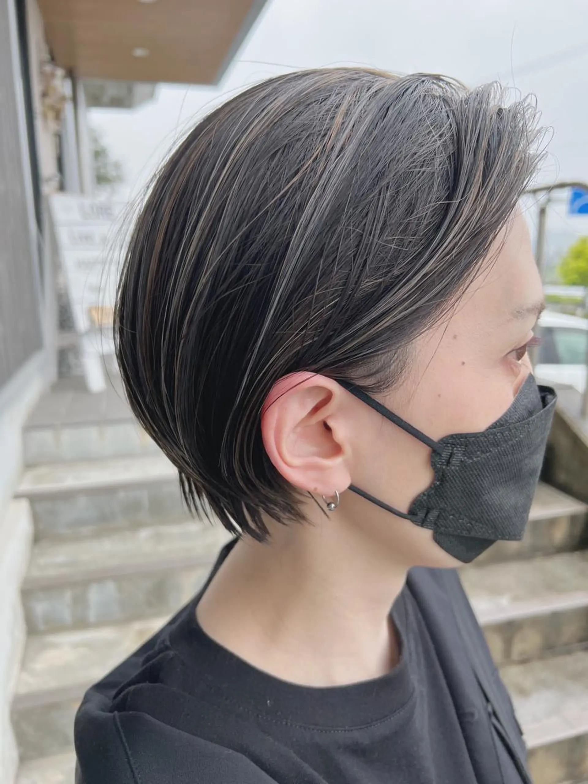 ショート カラー ショートヘア カット ヘアカラー トリートメント NAKAGAWA YUICHIのヘアスタイル