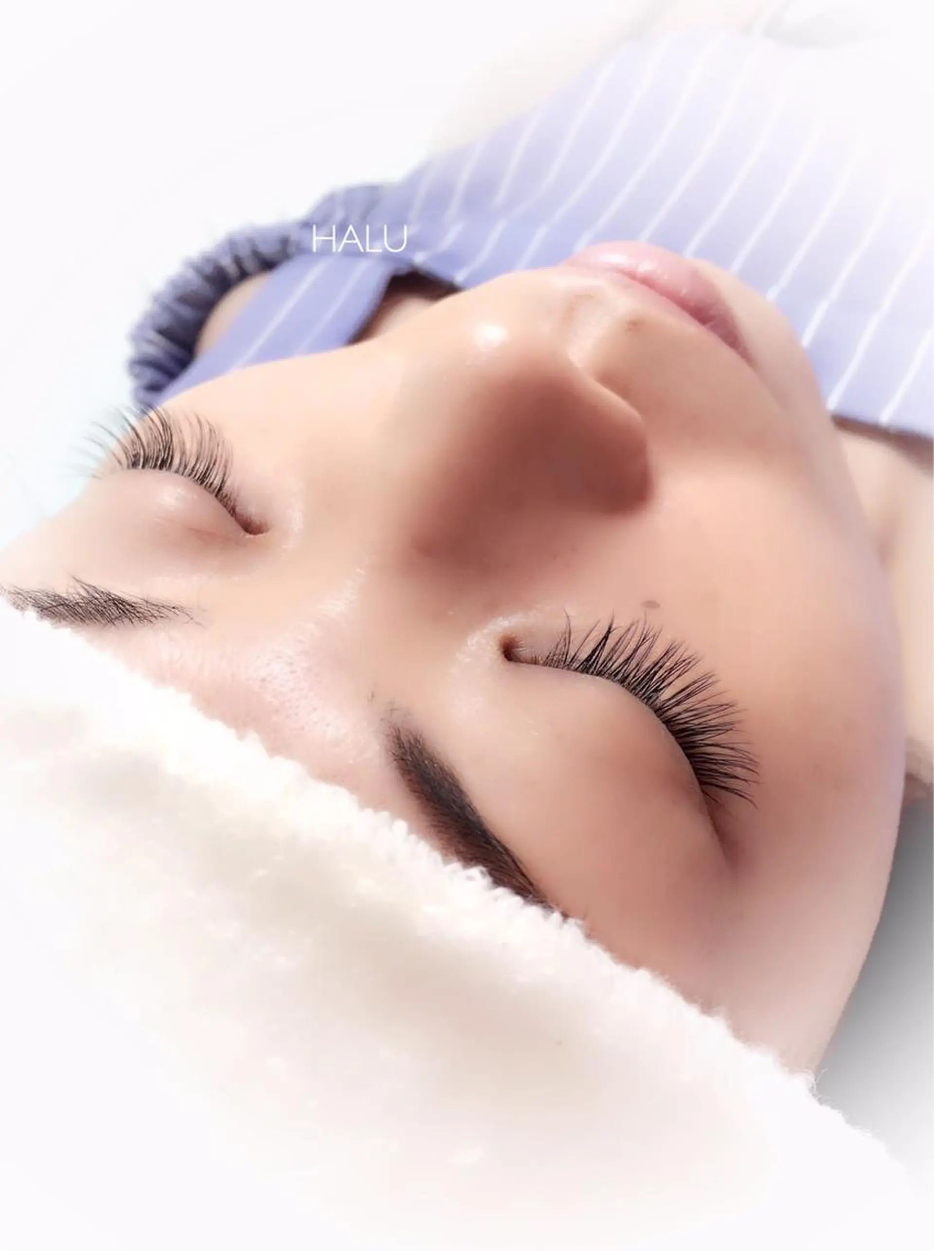 マツエク・マツパ Cカール HALU ハルのネイルデザイン