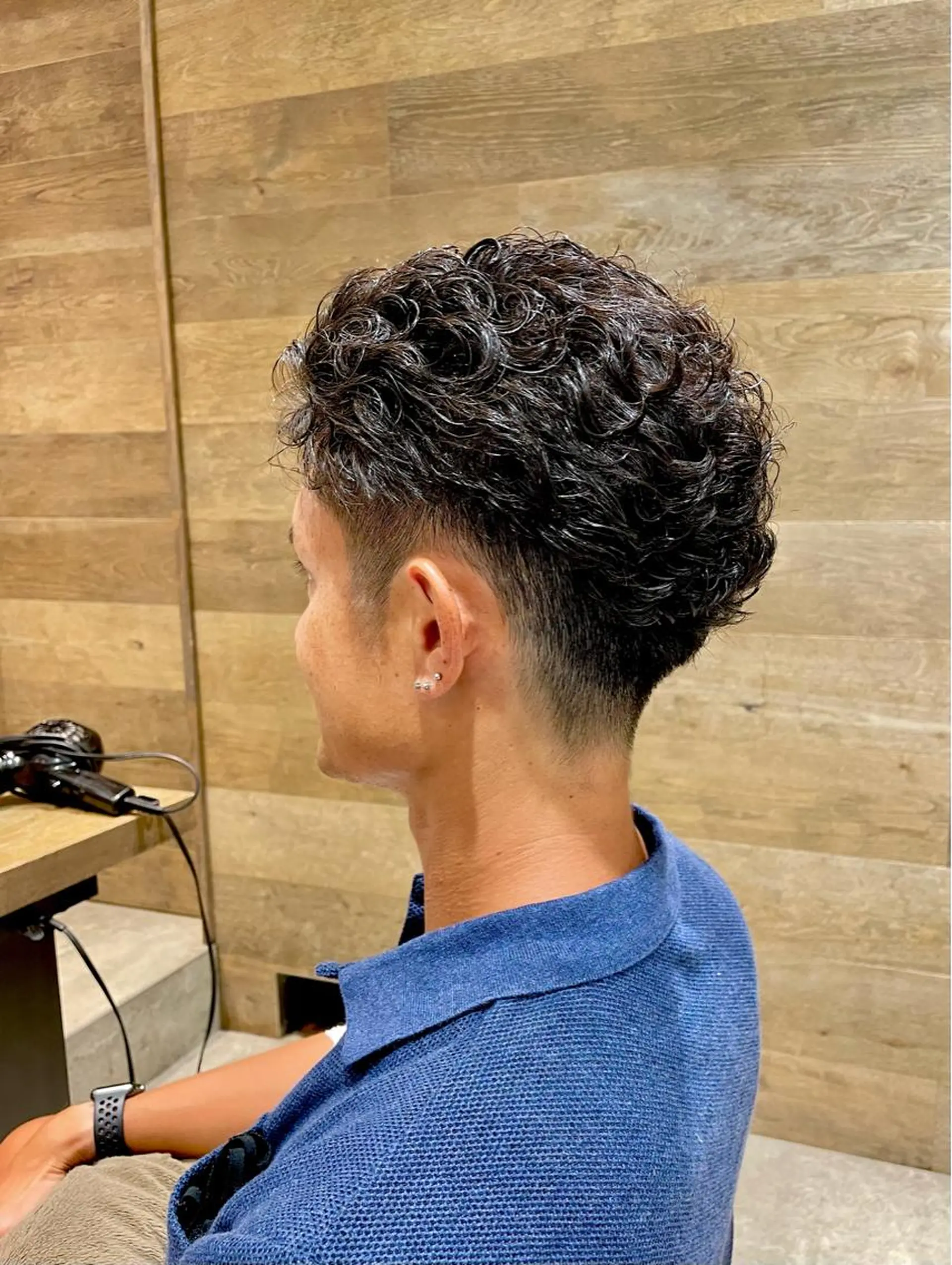 ショート パーマ メンズ 奥東巧真 /パーマスタイル✨のヘアスタイル