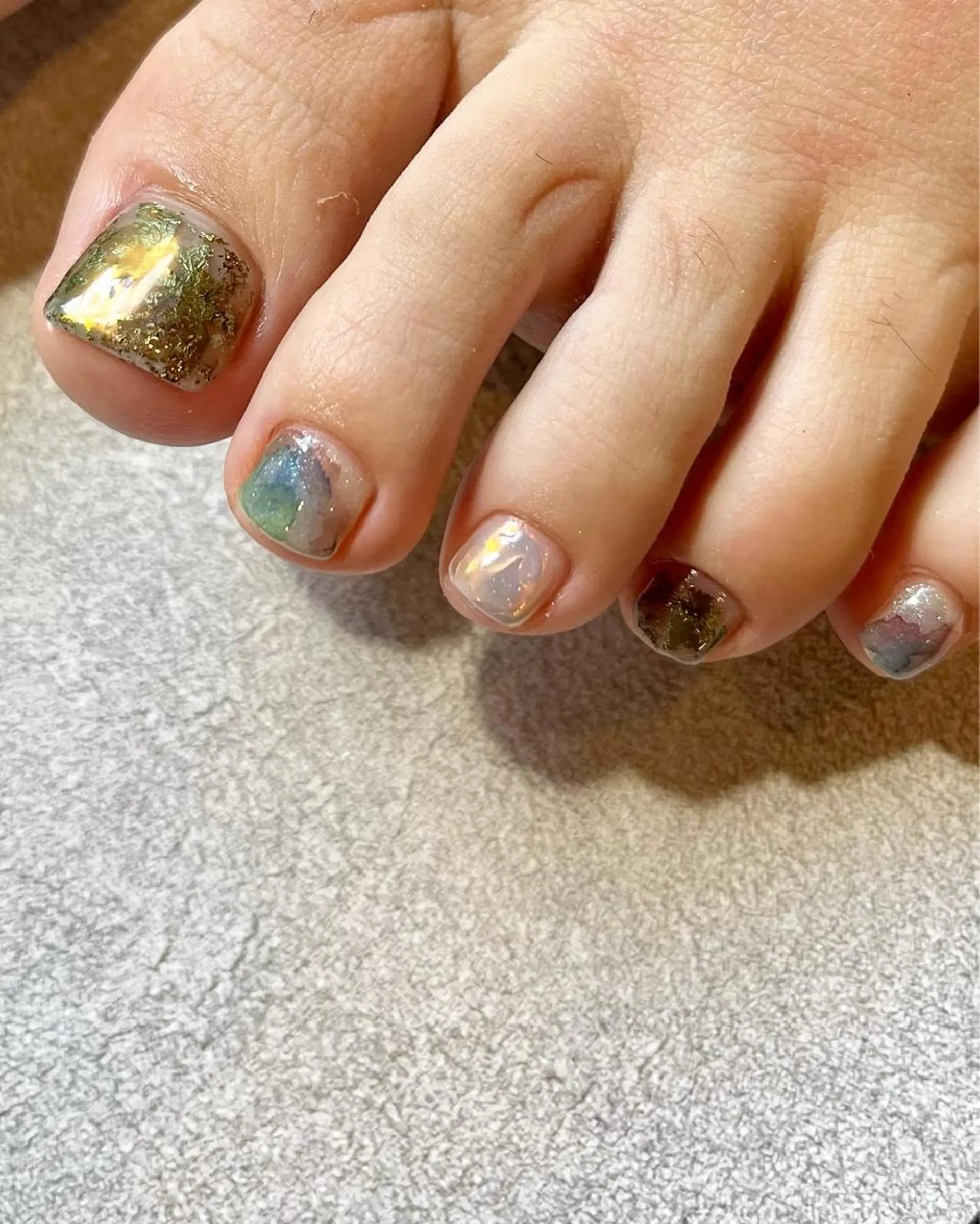 ネイル フットネイル 小河 仁美のネイルデザイン