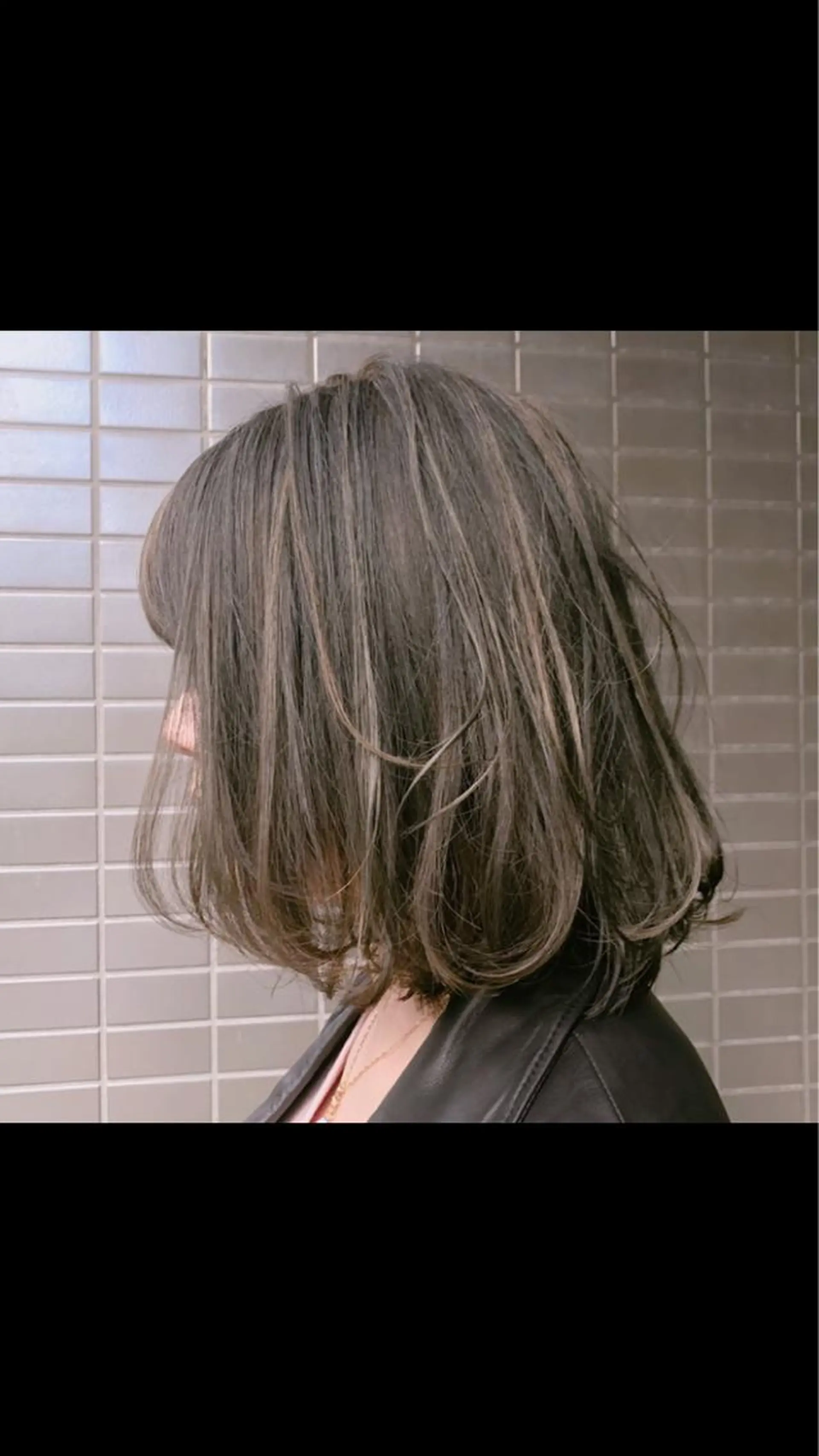 カラー アッシュ アッシュグレー ブリーチ ダークアッシュ ハイライトカラー FUKO Hip's eyesのマツエク・マツパデザイン