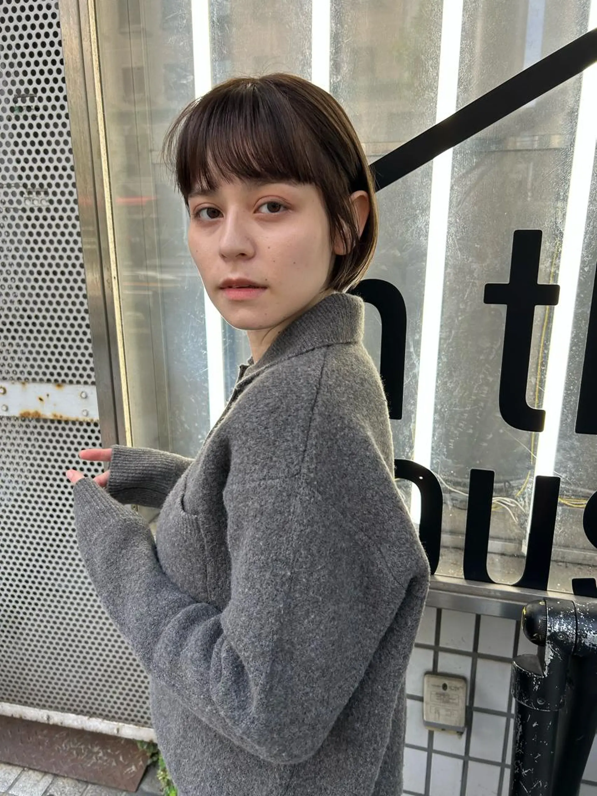 ショート カラー 一ノ瀬 暁のヘアスタイル