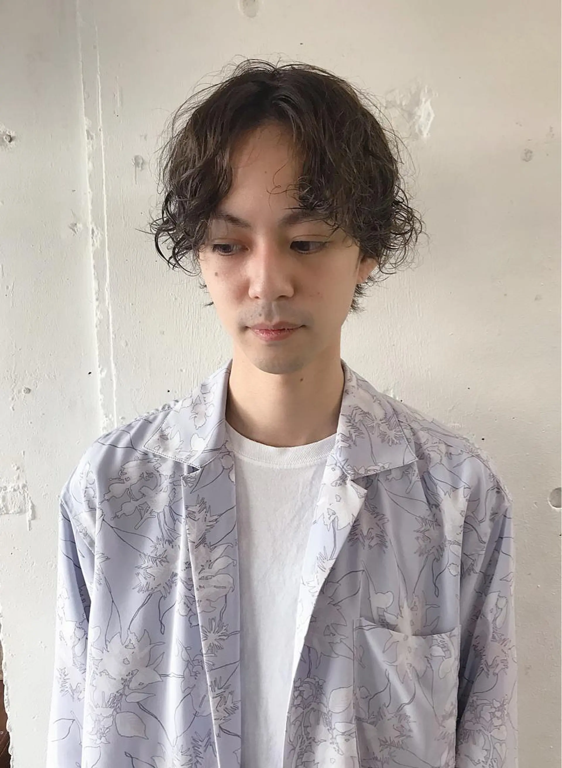 ショート カット ヘアカラー トリートメント サイトウ ジュンヤのヘアスタイル