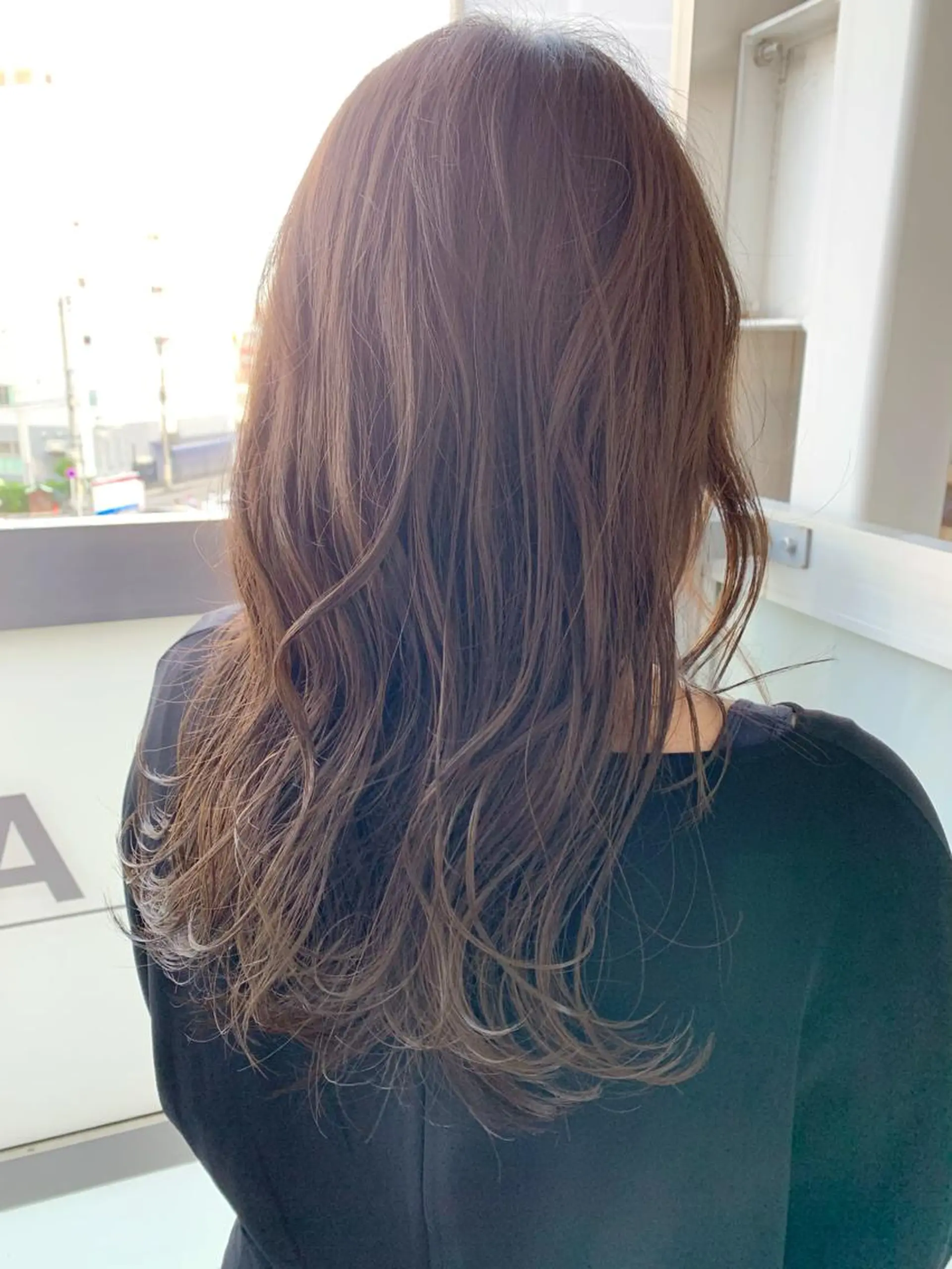 ロング カラー 古田 昂也のヘアスタイル