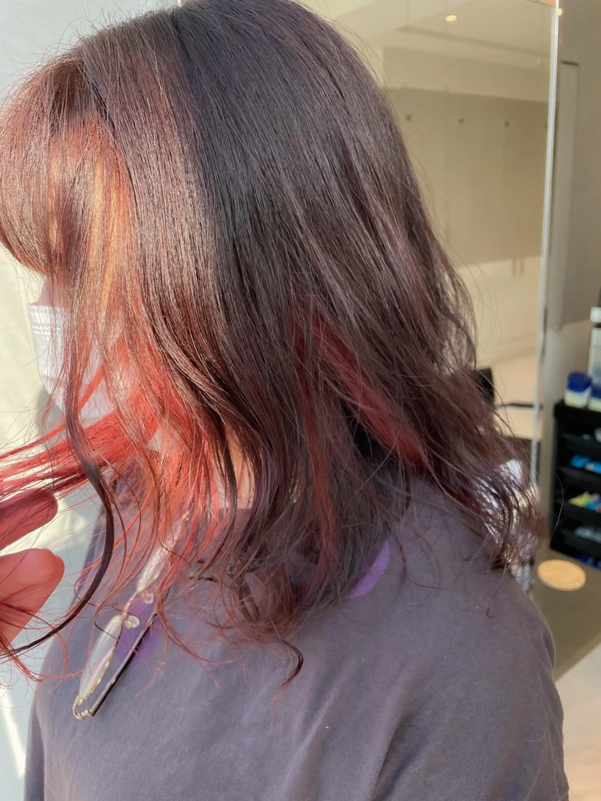 ミディアム 矢口 嵩人のヘアスタイル