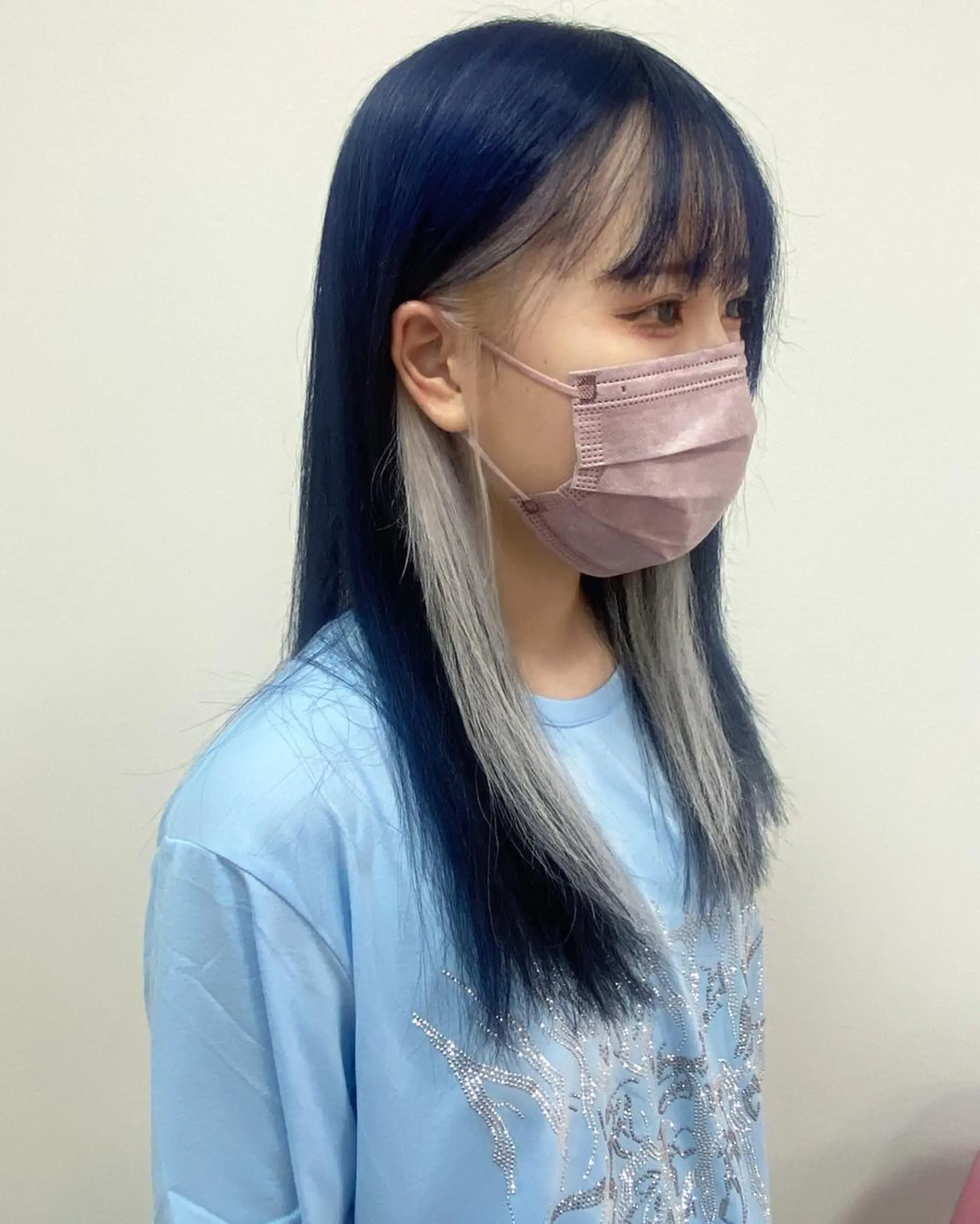 ロング カラー 💘韓国カラー💘 クルミのヘアスタイル