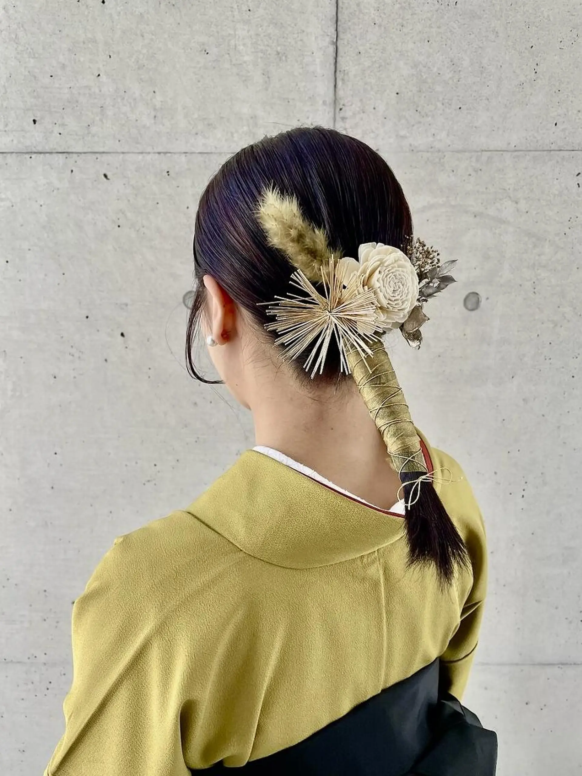 ヘアアレンジ ミディアム カラー ✨艶カラー・ストレー ト✨Lissのヘアスタイル