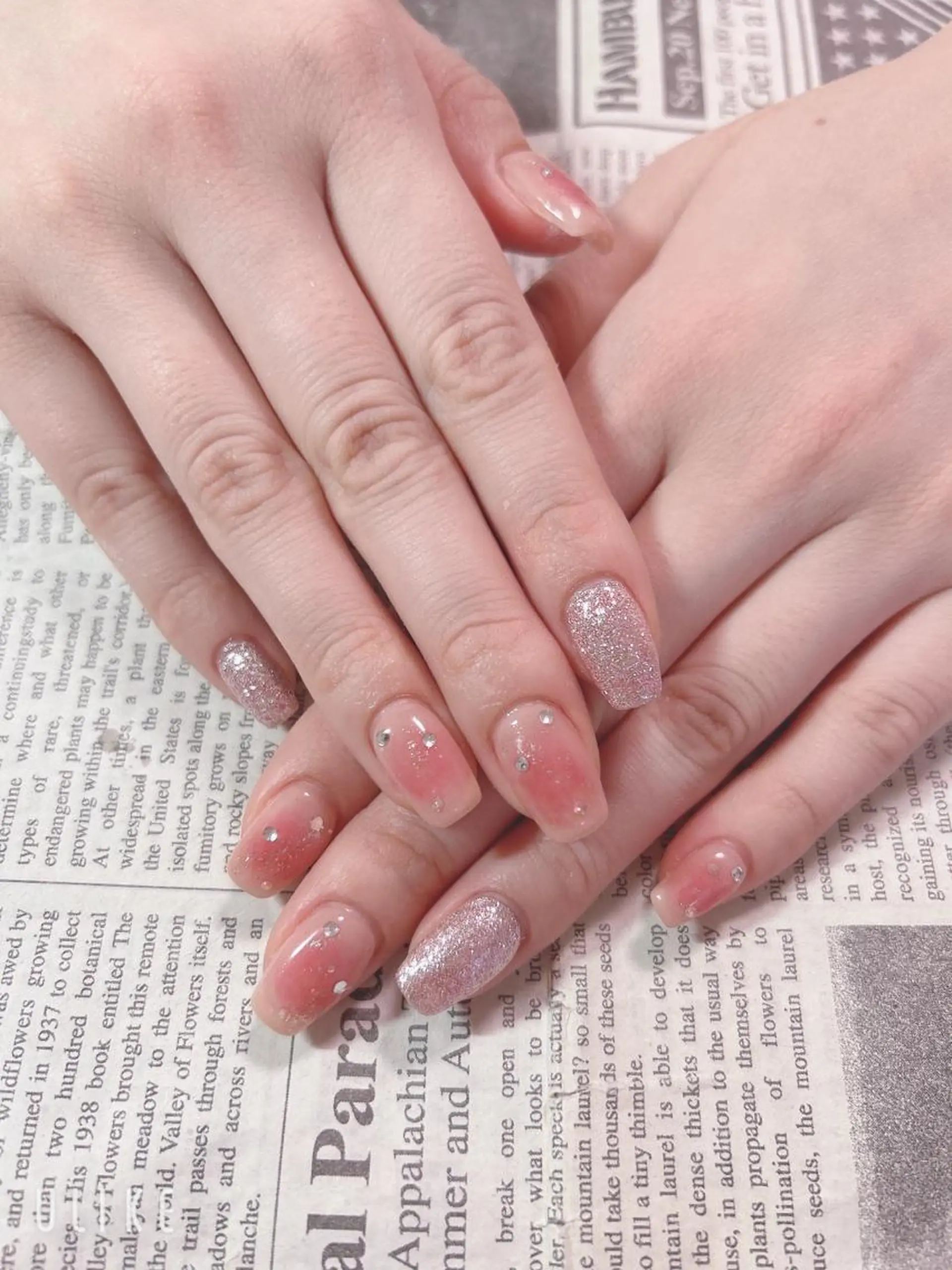 ネイル ハンドネイル ハンドケア 森山 舞のネイルデザイン