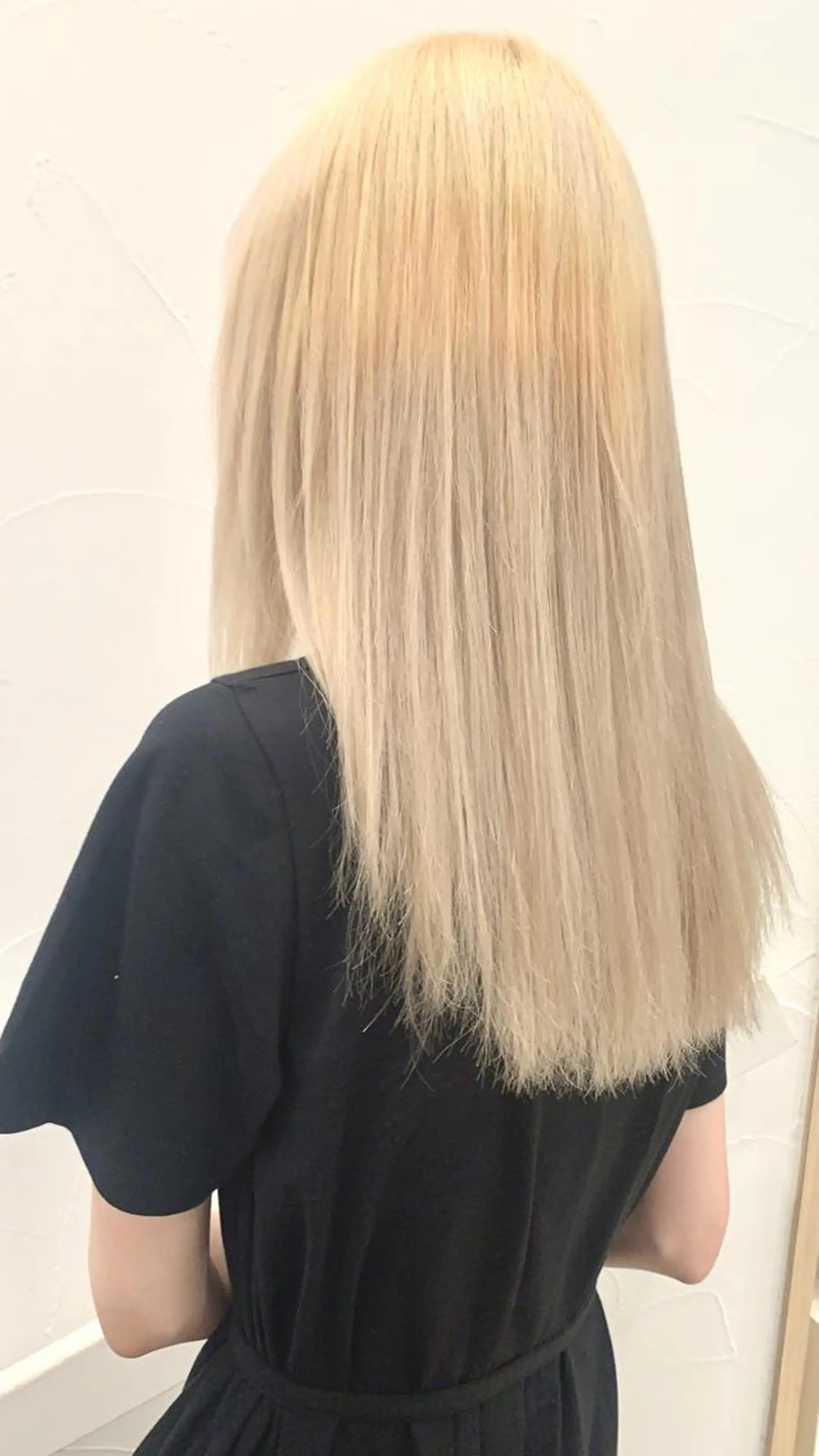 ロング カラー ヘアカラー ミドウチ アヤカのヘアスタイル