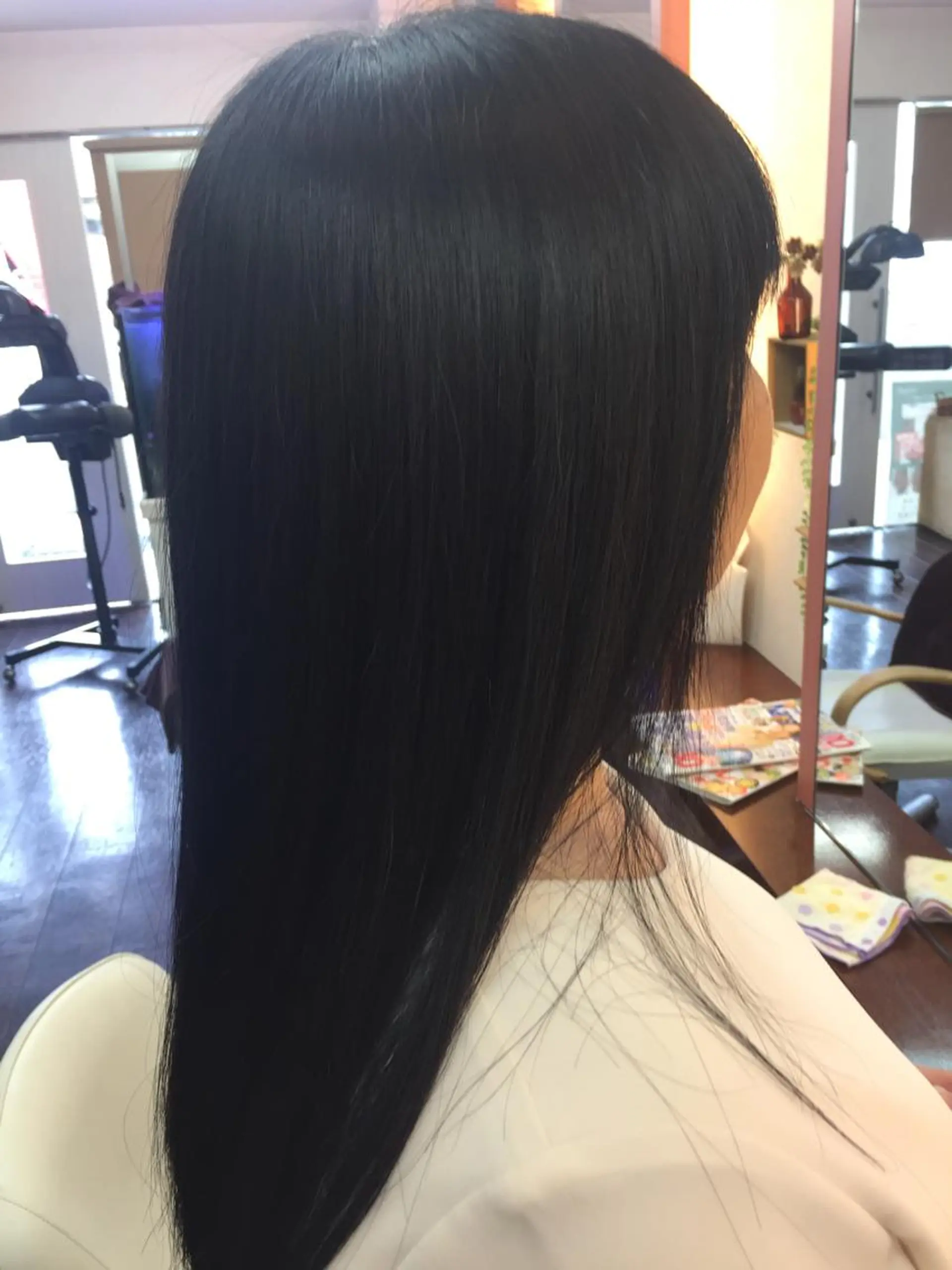 ロング パーマ 桧山 真のヘアスタイル