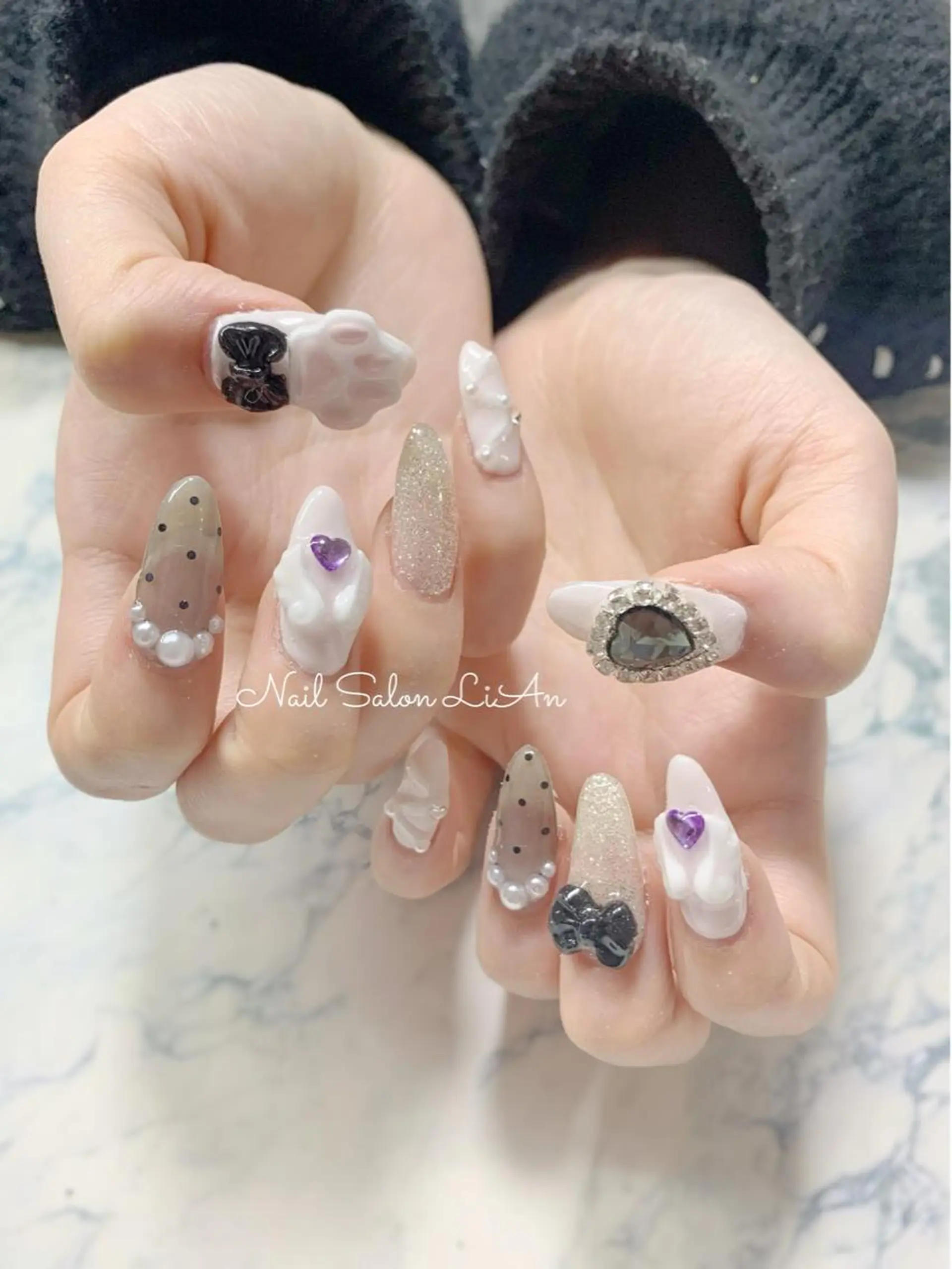 ネイル ハンドネイル NailSalon LiAnのネイルデザイン