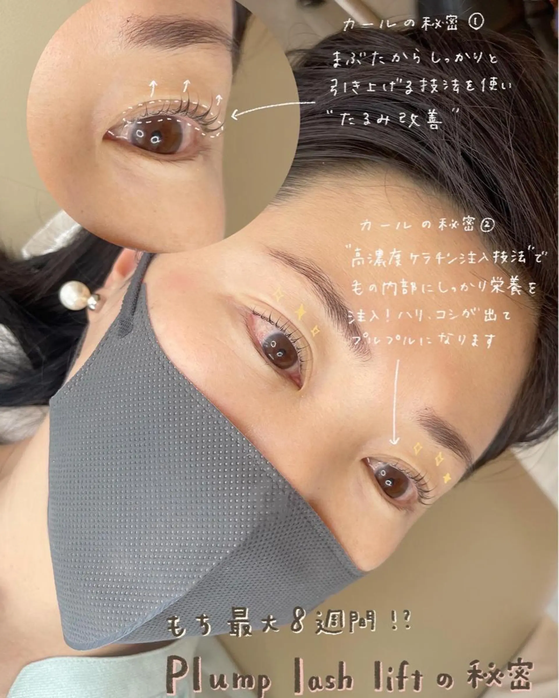 マツエク・マツパ ケラチンラッシュリフト まつげパーマ ✨目元専門サロン✨ Lucialashのマツエク・マツパデザイン