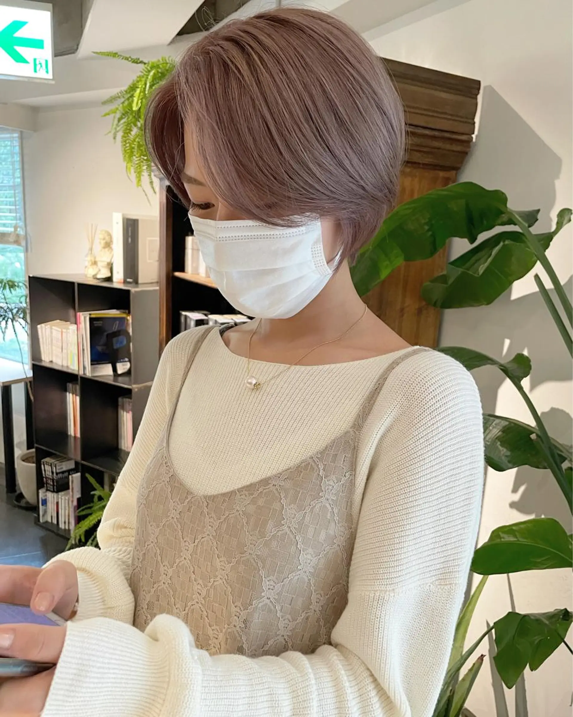 ショート カラー 🍃透明感/デザイン 店長MASARU🍃のヘアスタイル