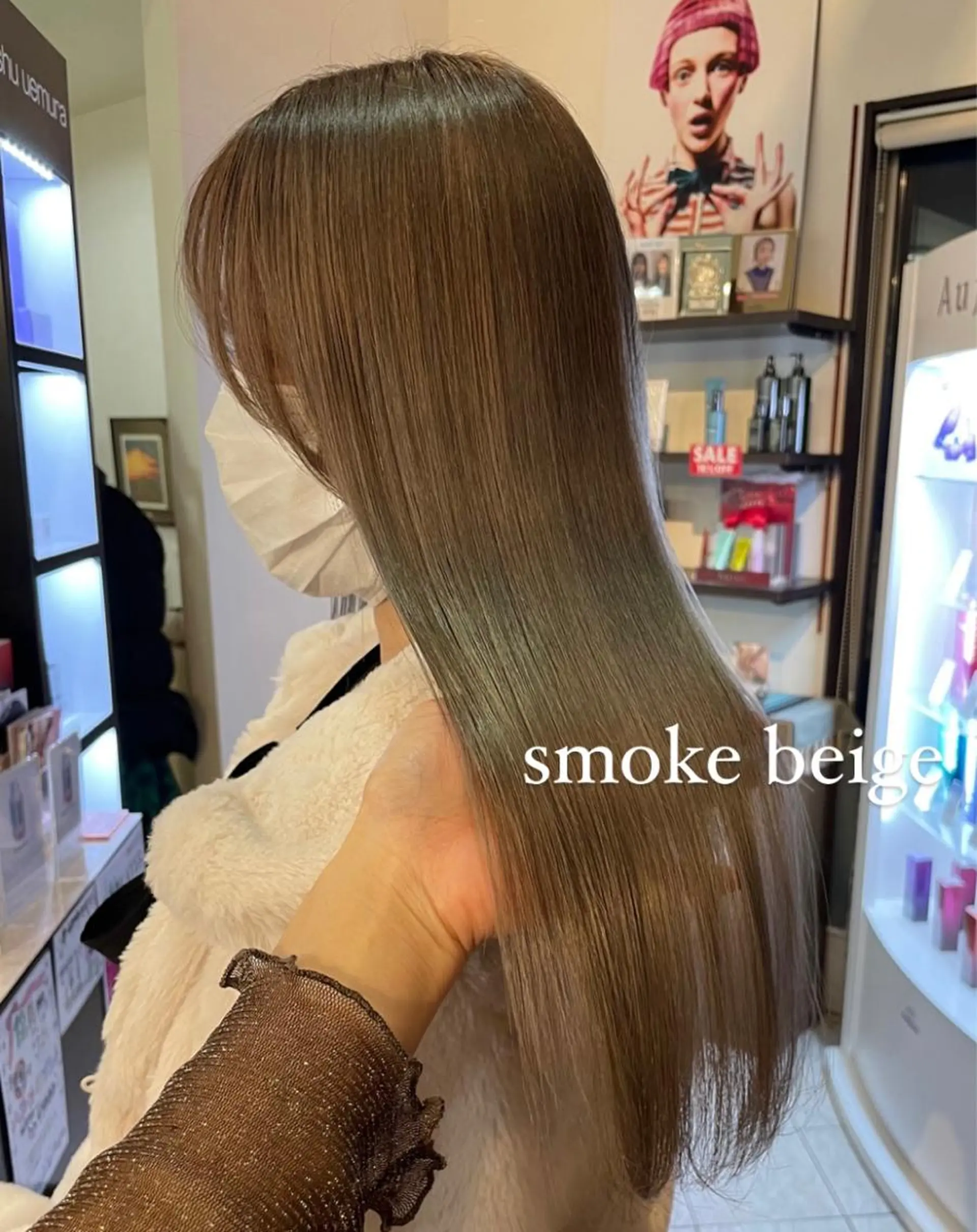 ロング カラー カット ヘアカラー コレットヘアー 田中アヤノのヘアスタイル