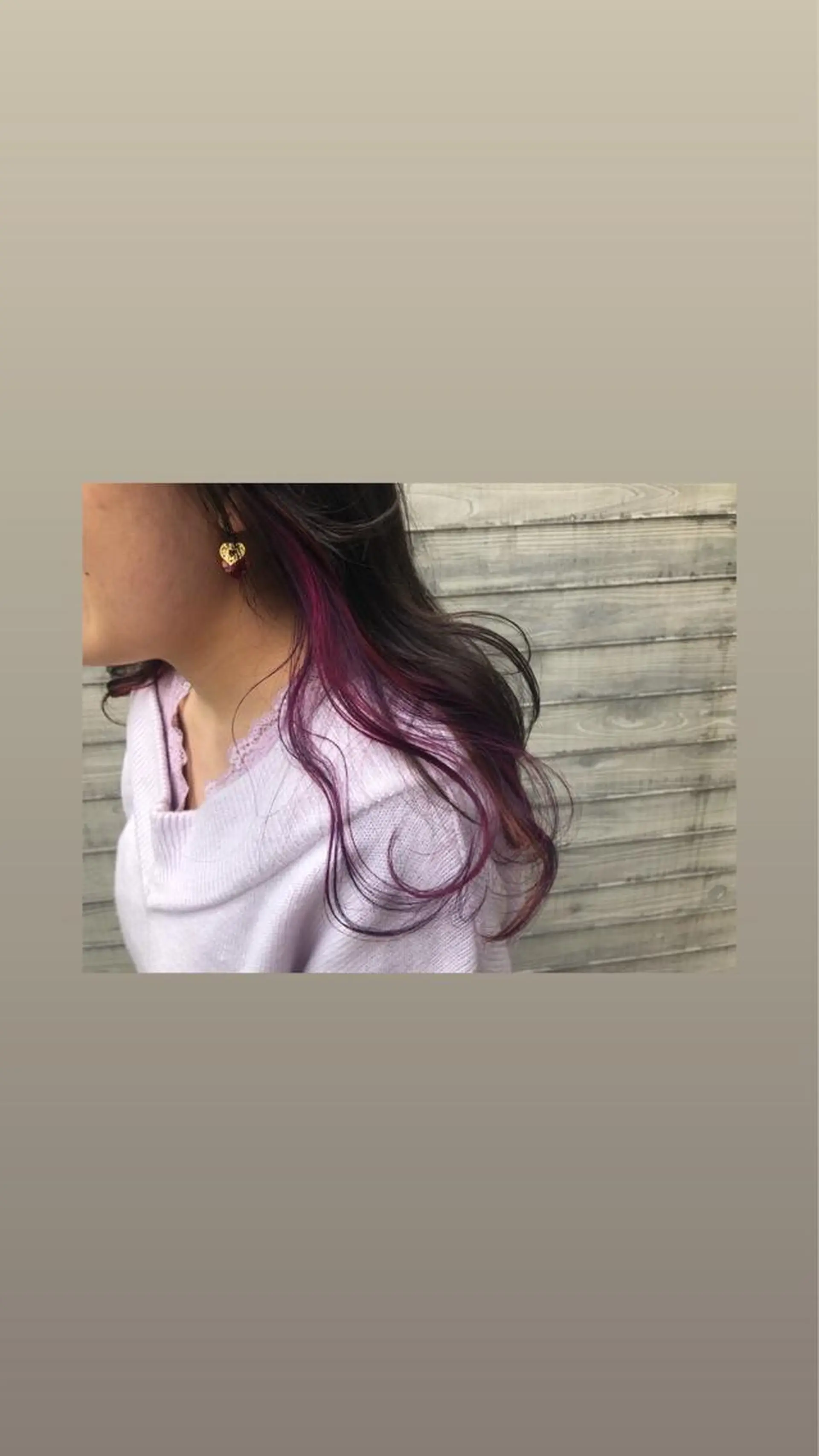 ロング カラー パーマ ヘアアレンジ 藤井 菜緒のヘアスタイル