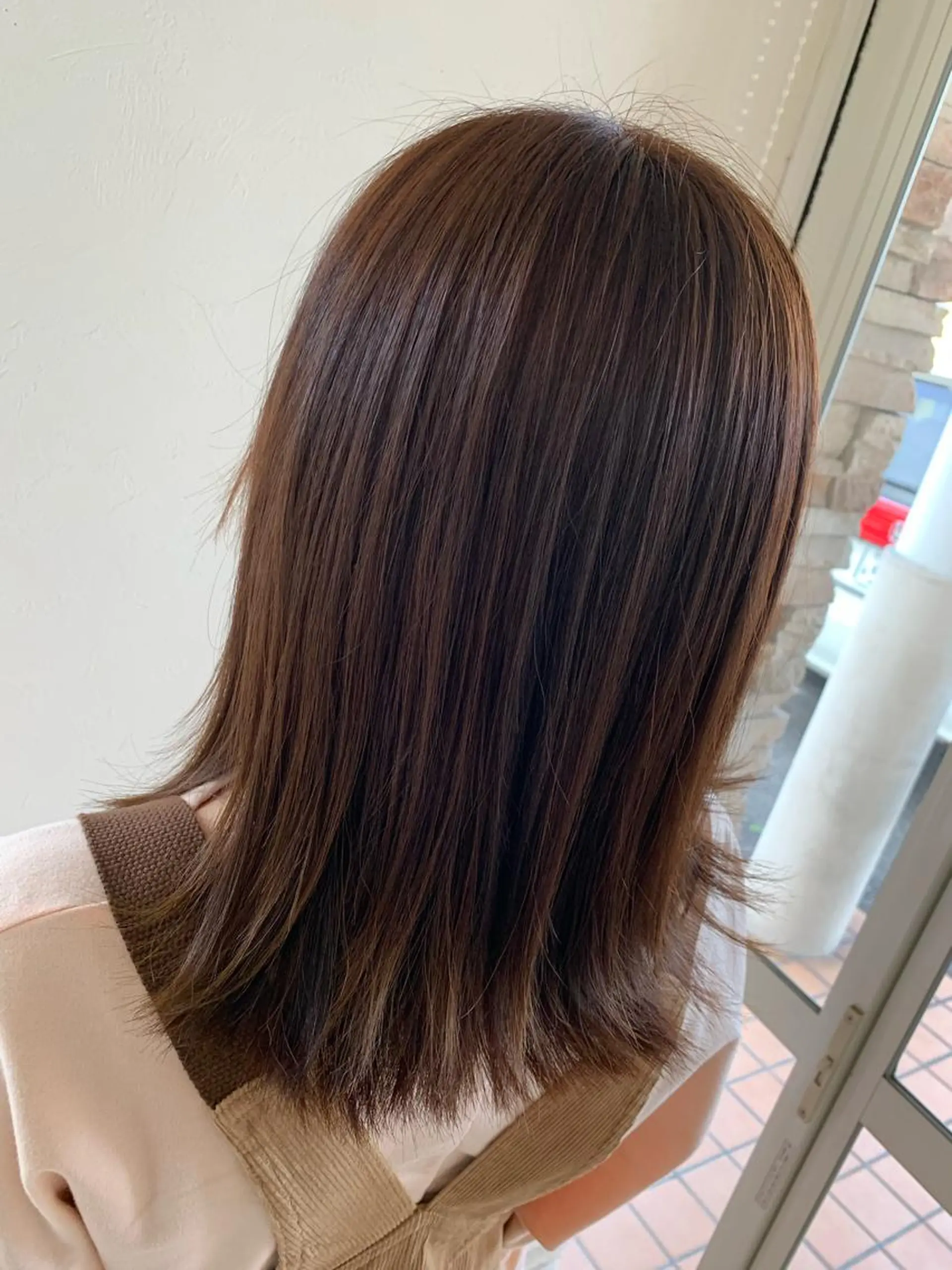 カラー 柴田 結衣のヘアスタイル