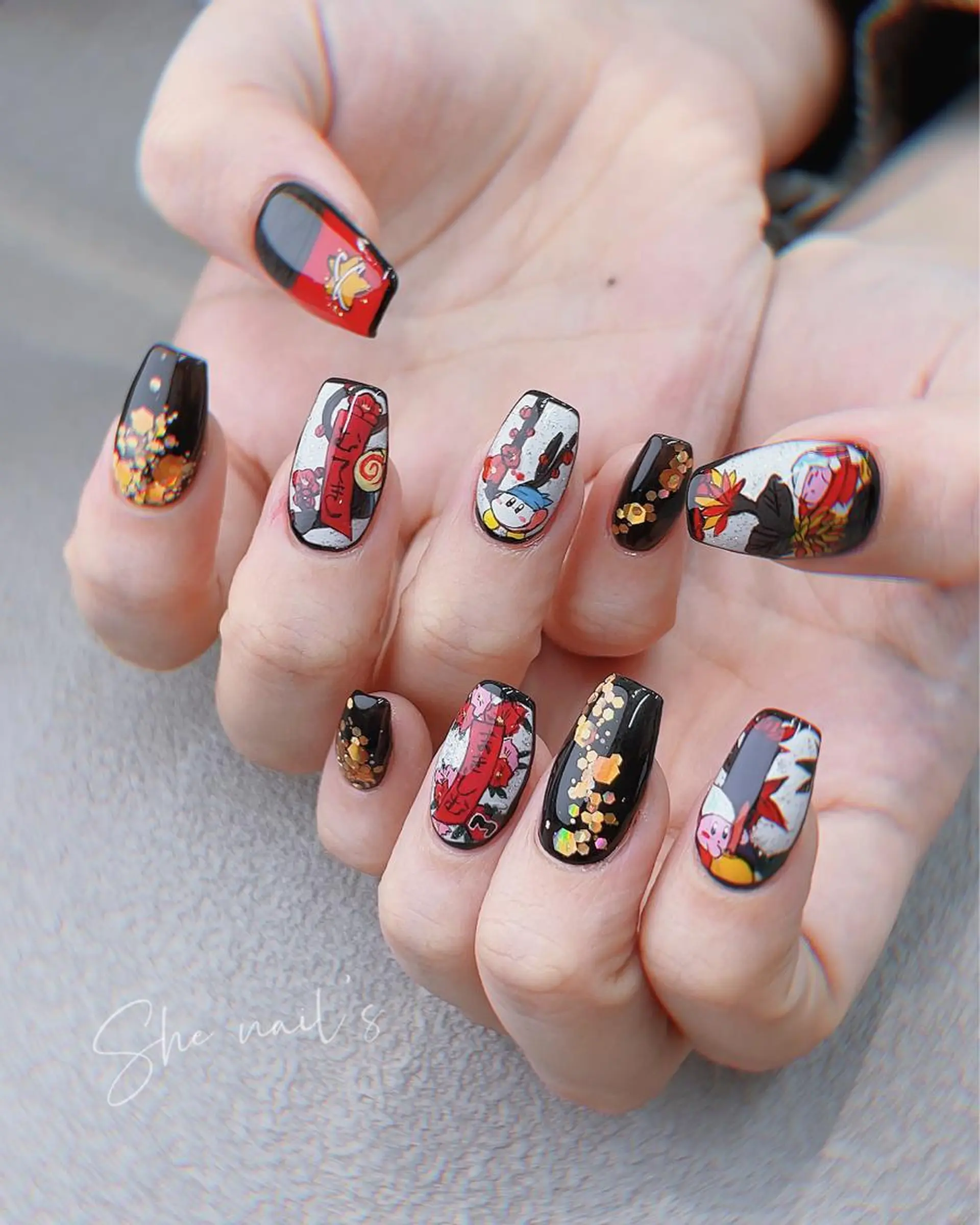 ネイル Blushオーナー Shiinaのネイルデザイン