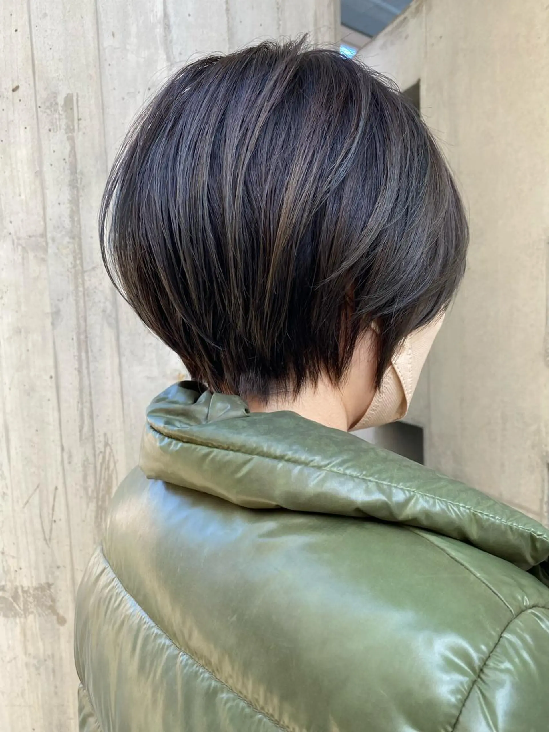 ショート カラー 小滝 楓のヘアスタイル