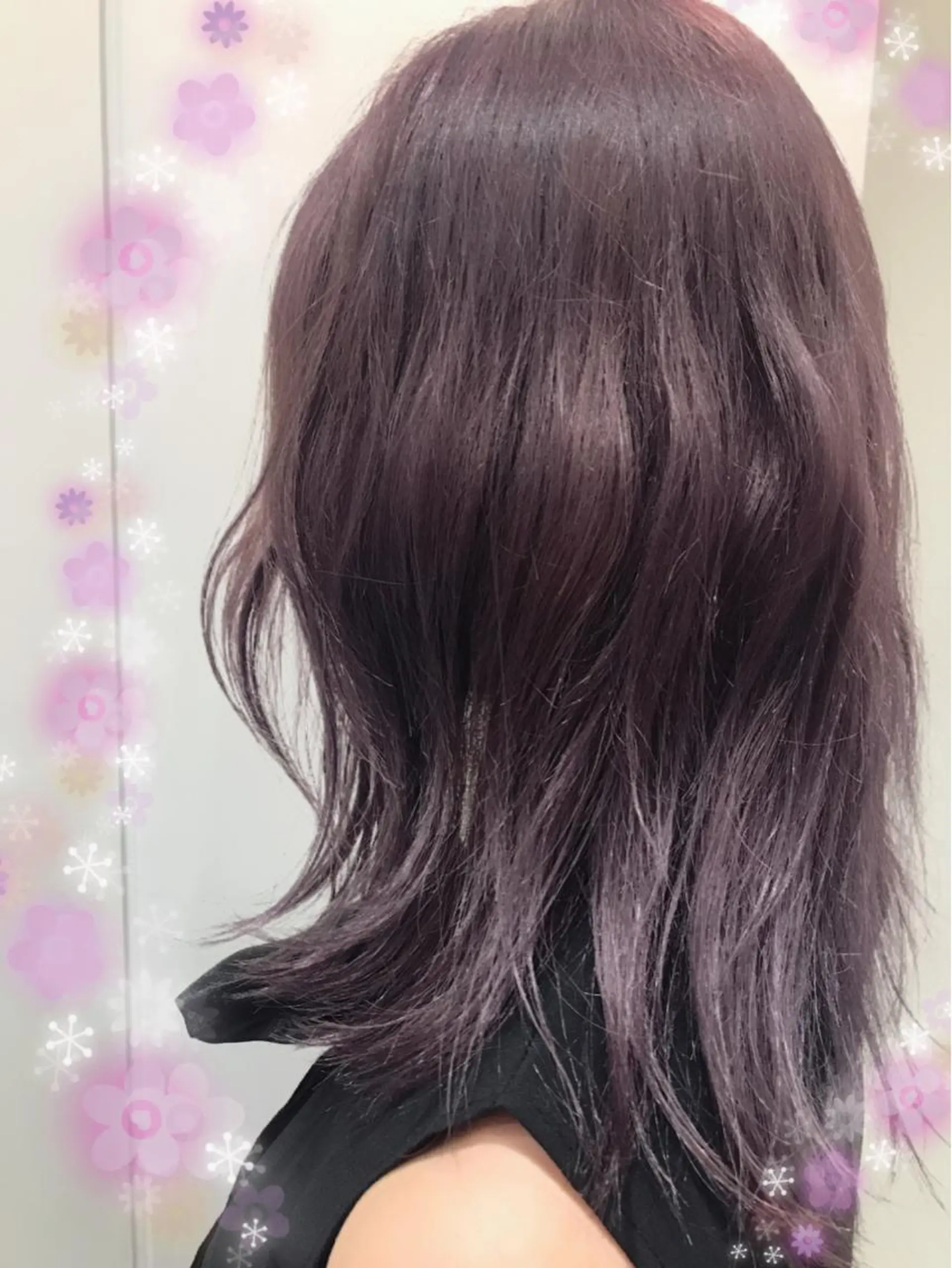 カラー バイオレットカラー 新宿駅近♡個室 ♡関口三都季🌜のヘアスタイル