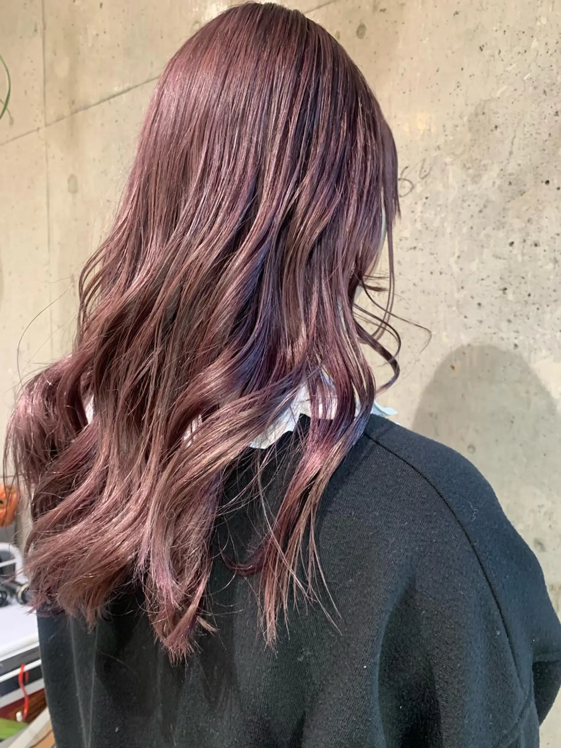 カラー AO所属・RISAKO 艶髪モテヘア🎀府中のヘアスタイル