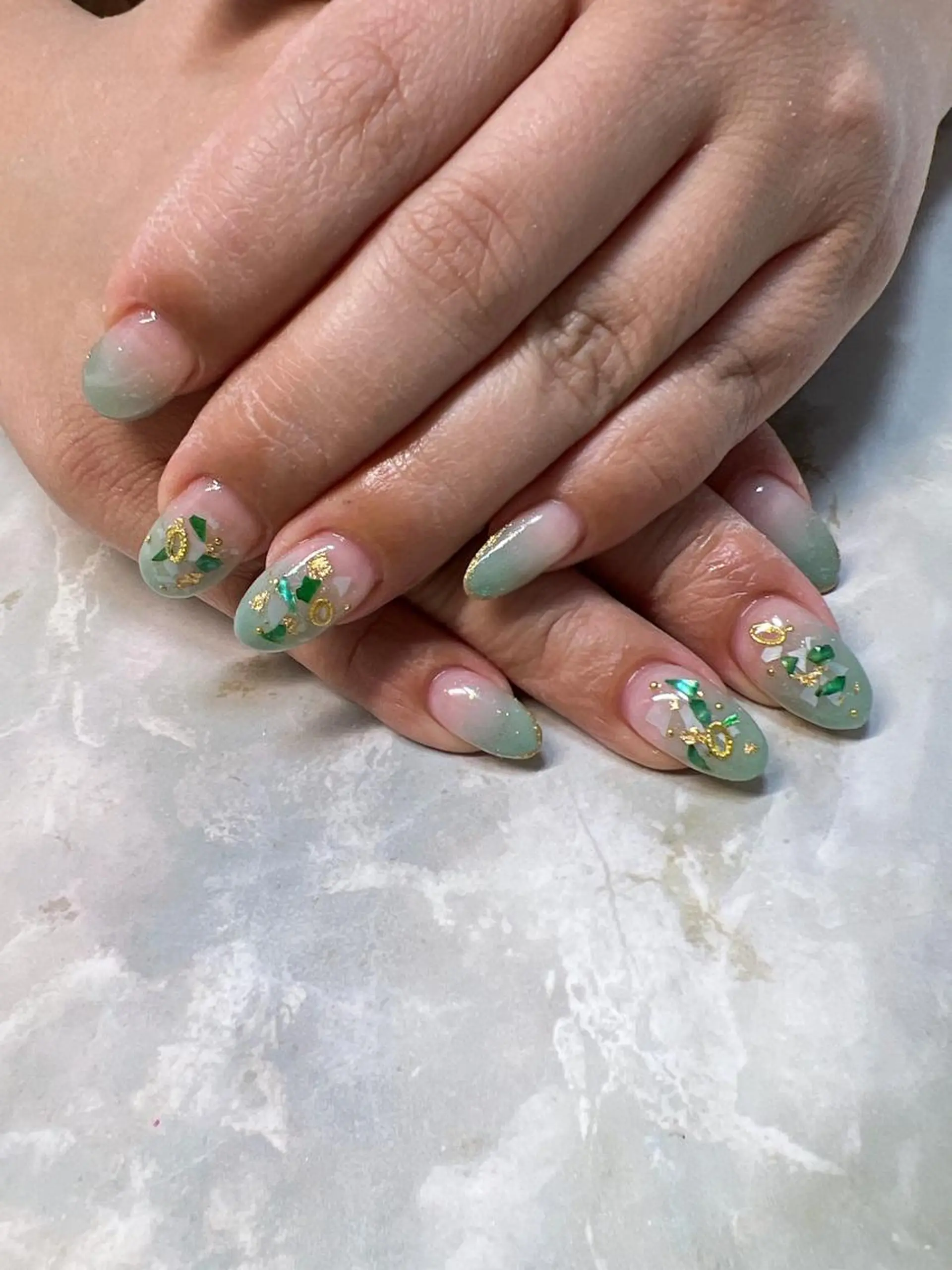 ネイル グラデーション coco nailのネイルデザイン